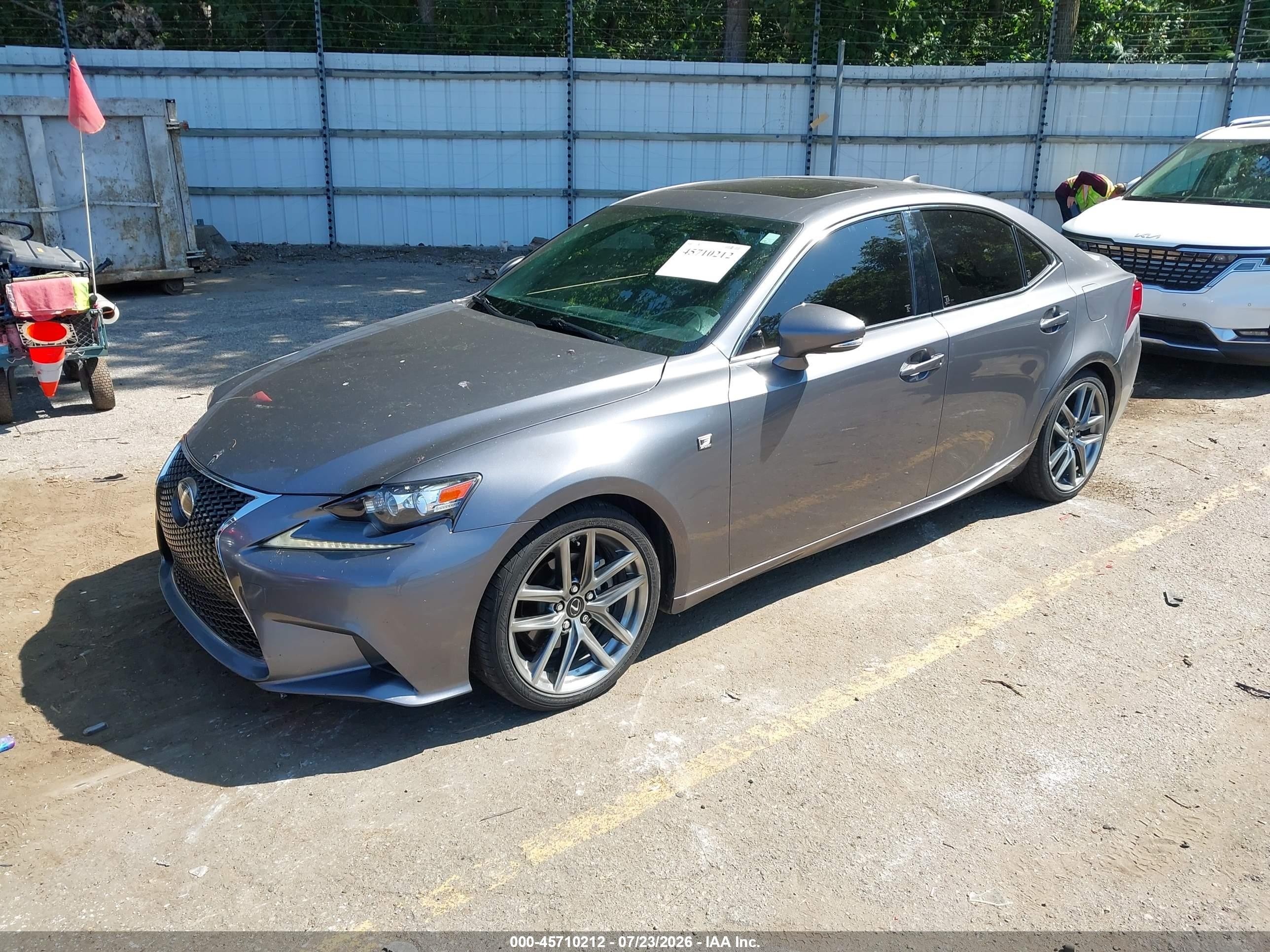 2015 Lexus Is 250   Gray vin: JTHCF1D20F5016934