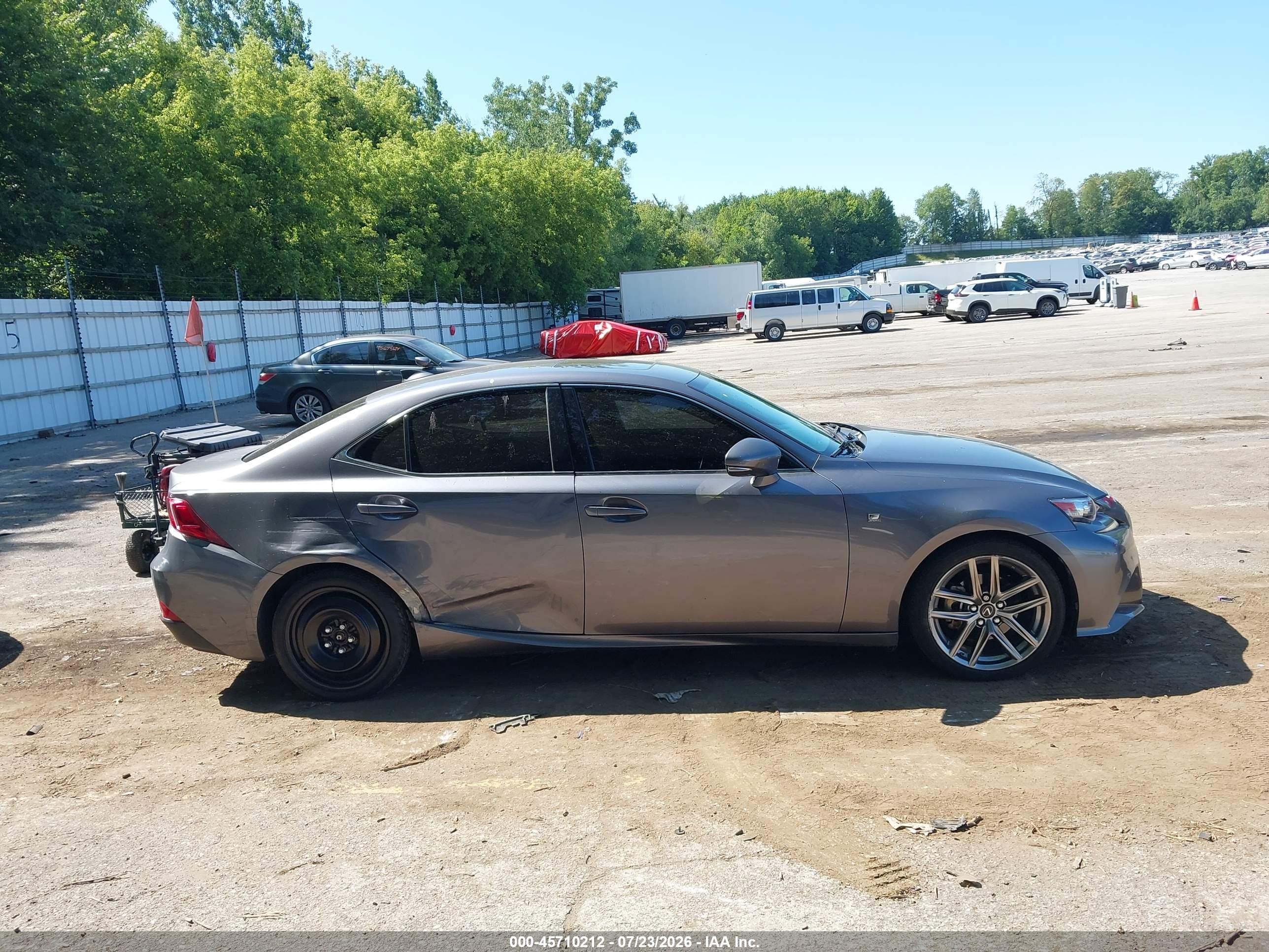 2015 Lexus Is 250   Gray vin: JTHCF1D20F5016934