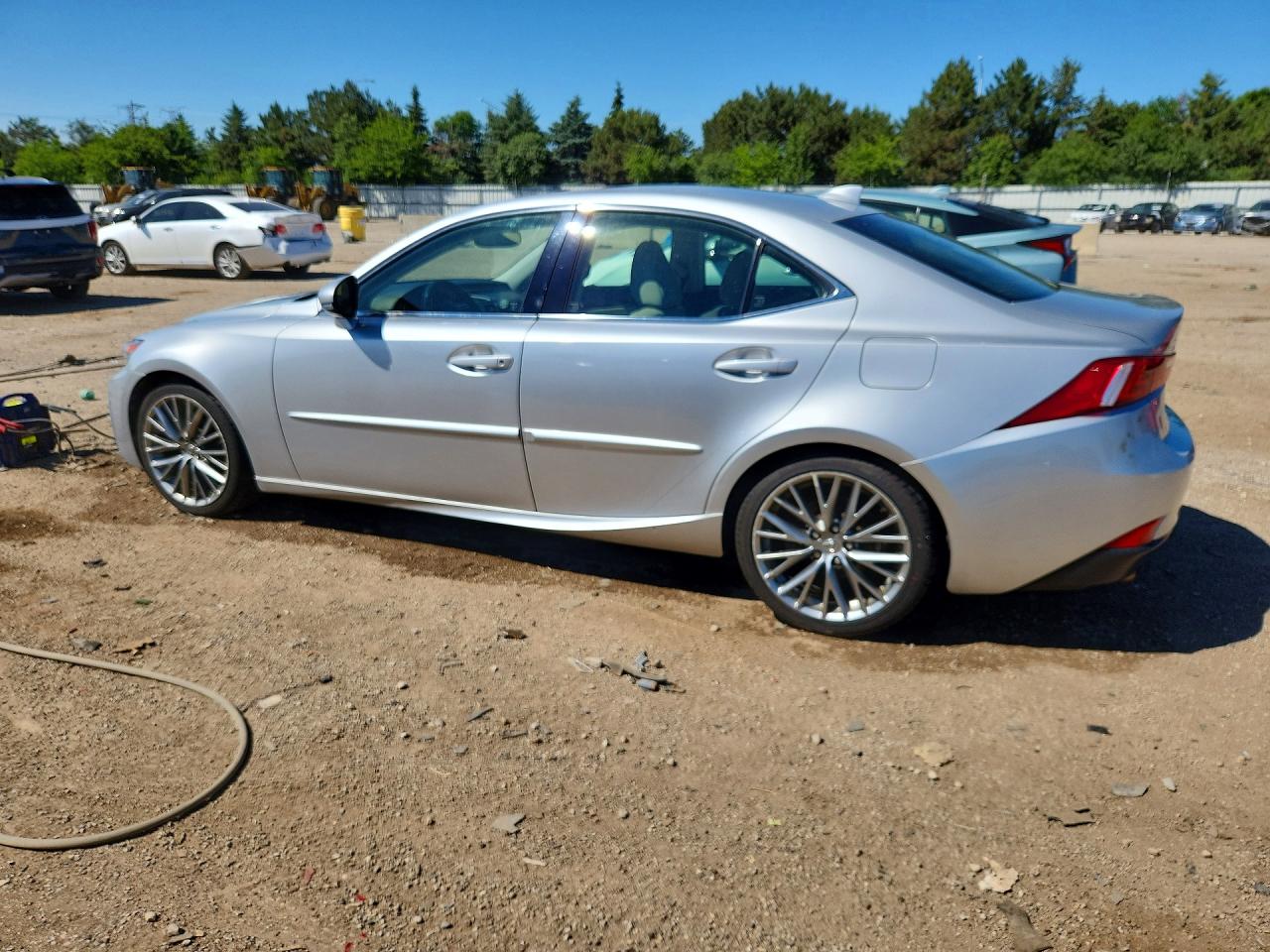 2015 Lexus Is 250 Silver vin: JTHCF1D20F5020448