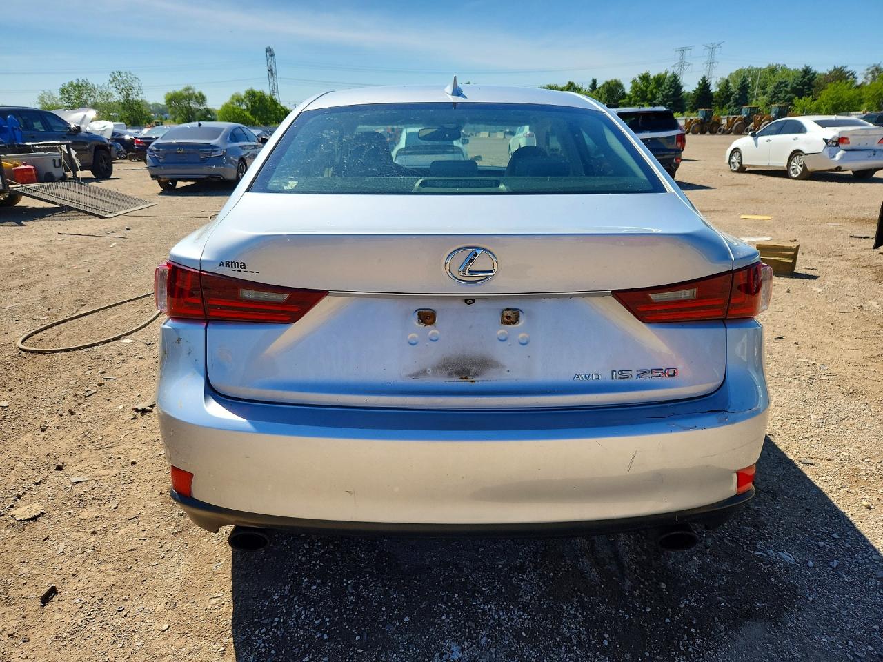 2015 Lexus Is 250 Silver vin: JTHCF1D20F5020448