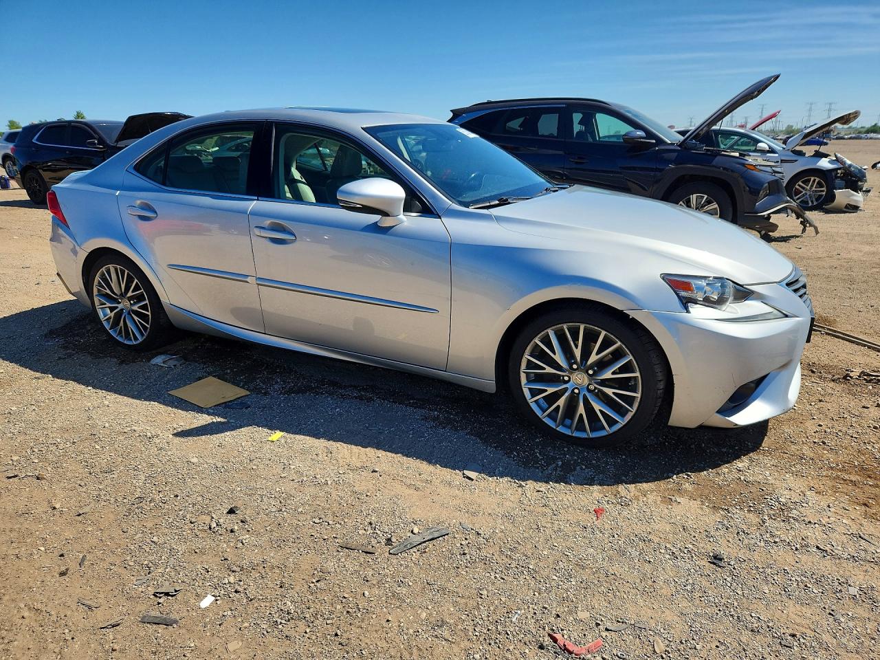 2015 Lexus Is 250 Silver vin: JTHCF1D20F5020448