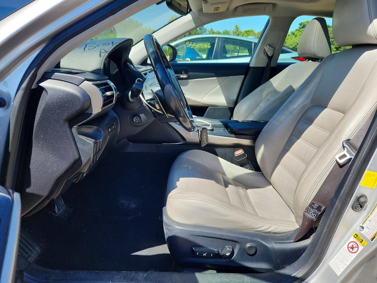 2015 Lexus Is 250 Silver vin: JTHCF1D20F5020448