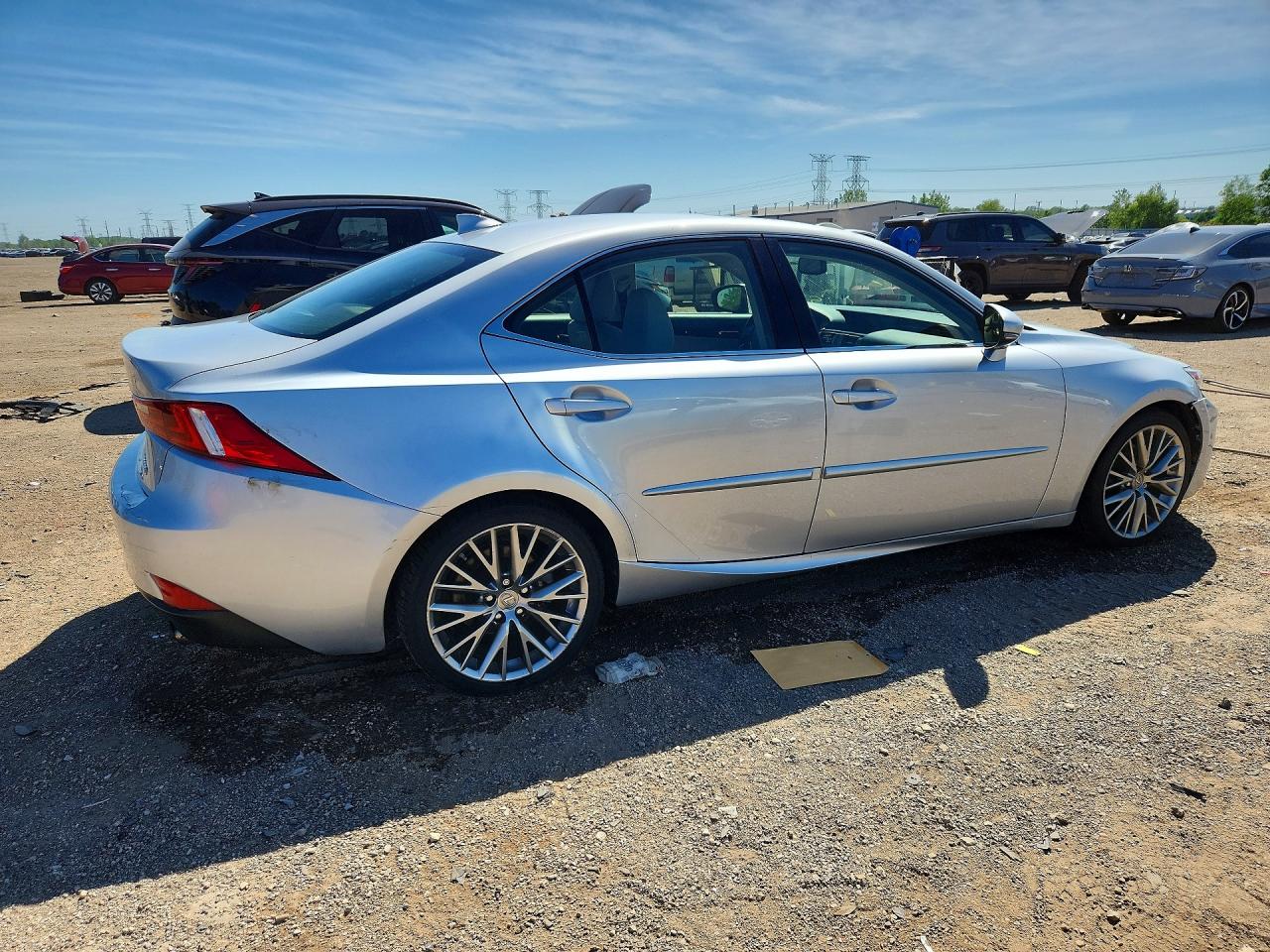 2015 Lexus Is 250 Silver vin: JTHCF1D20F5020448
