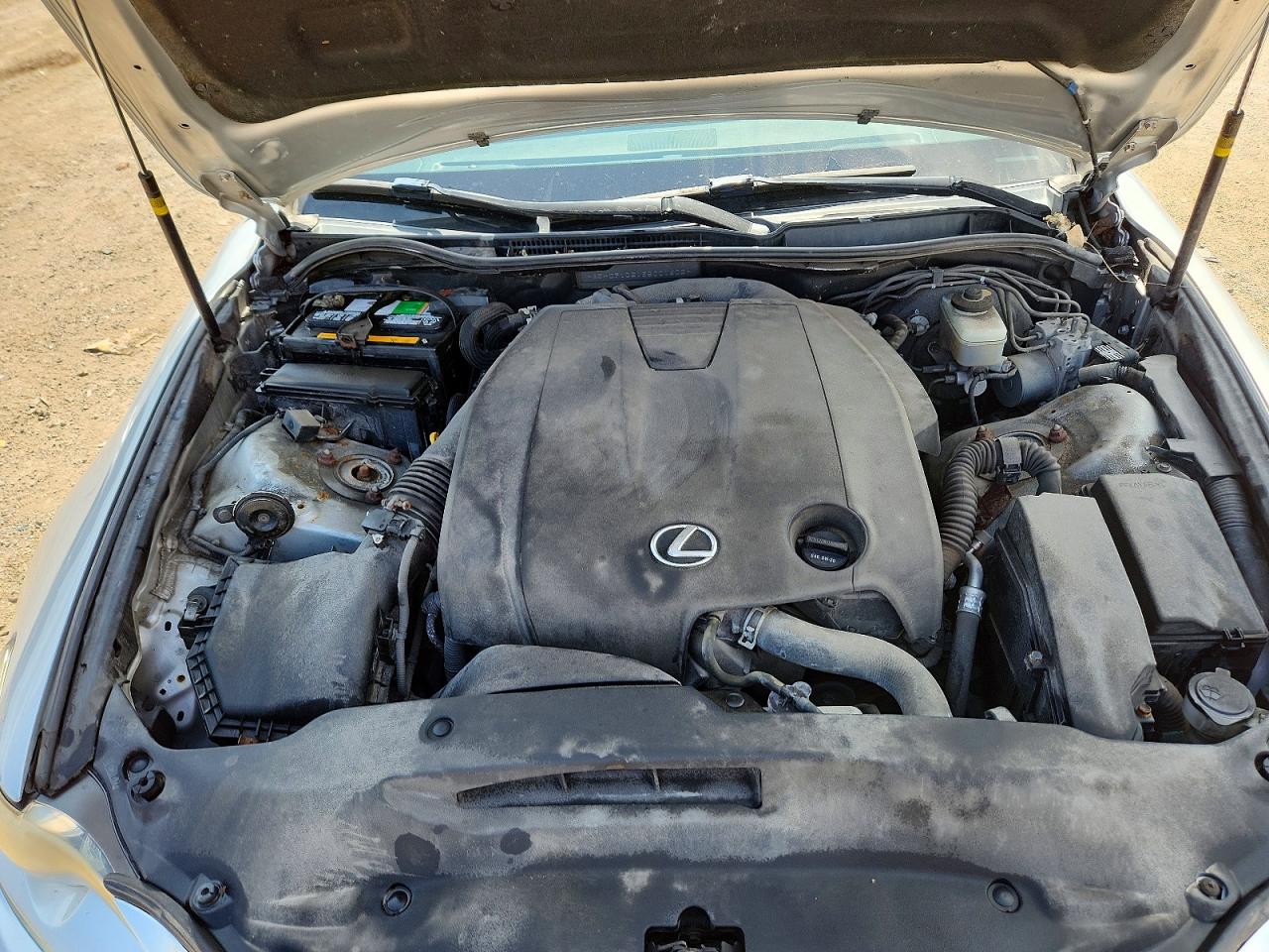 2014 Lexus Is 250 Silver vin: JTHCF1D21E5001602