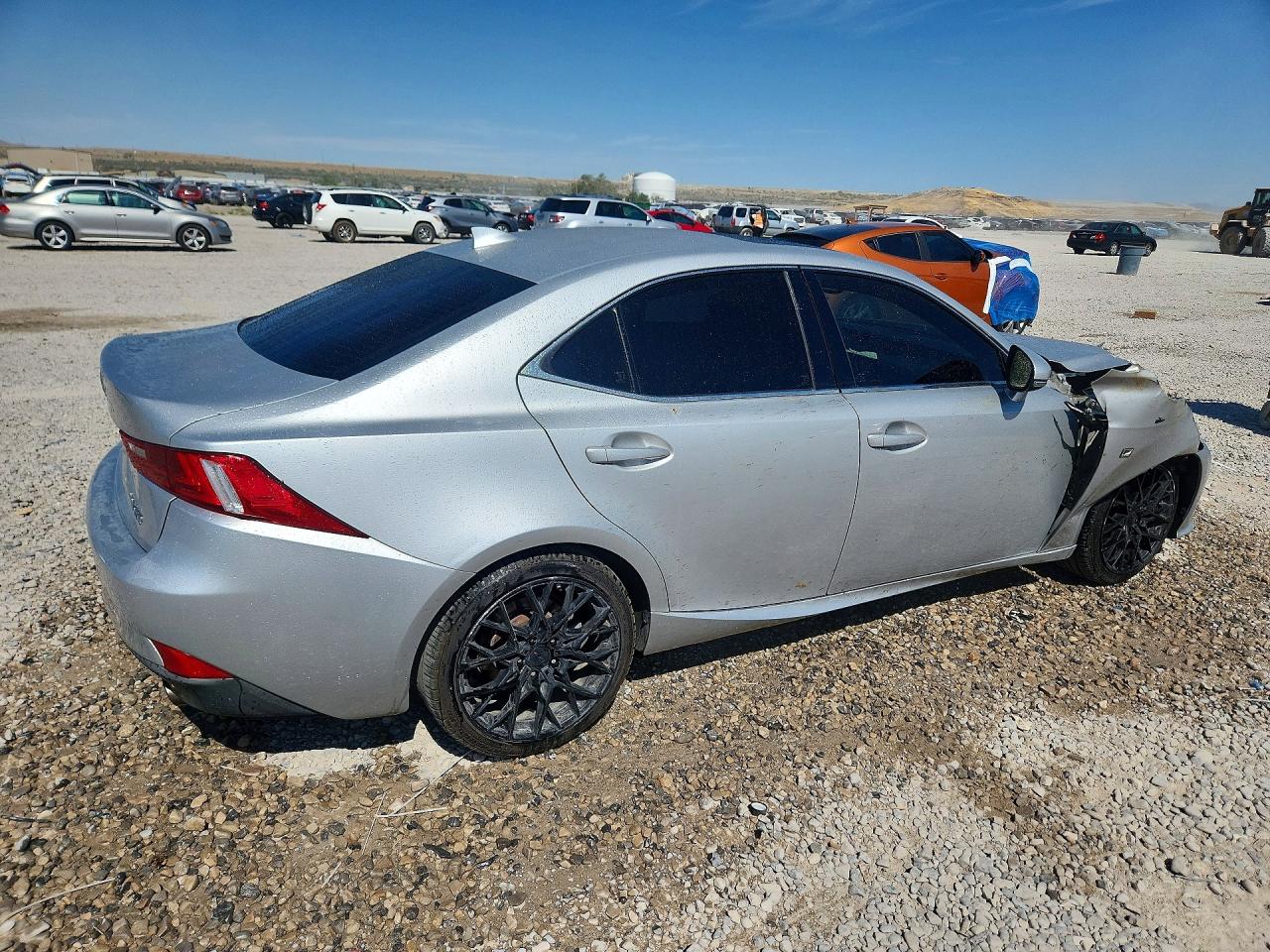 2014 Lexus Is 250 Silver vin: JTHCF1D21E5002068