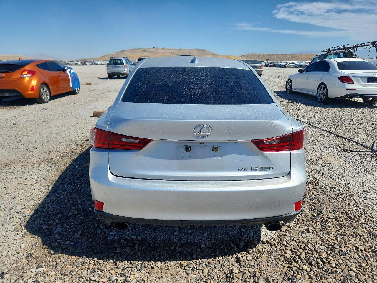 2014 Lexus Is 250 Silver vin: JTHCF1D21E5002068