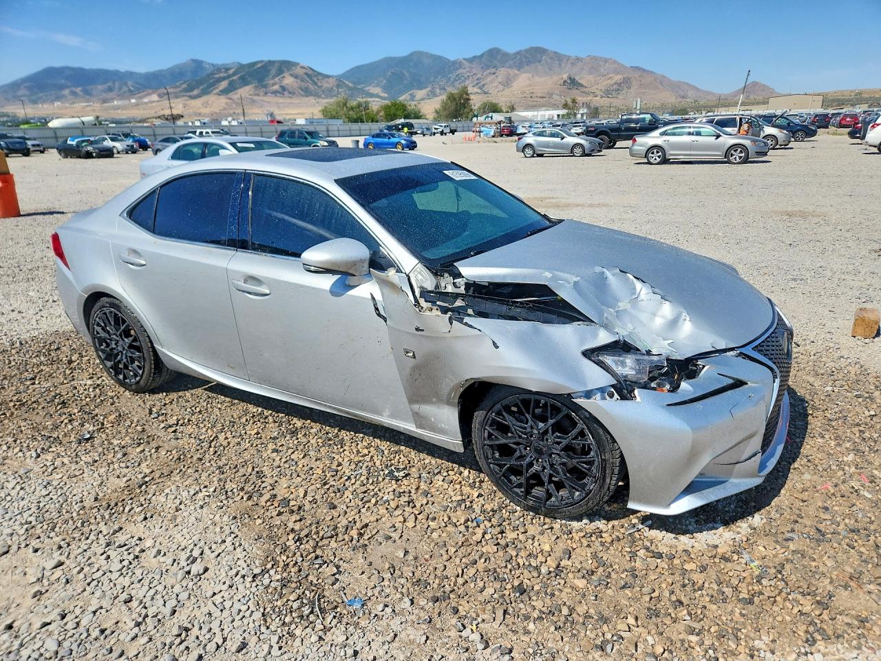 2014 Lexus Is 250 Silver vin: JTHCF1D21E5002068