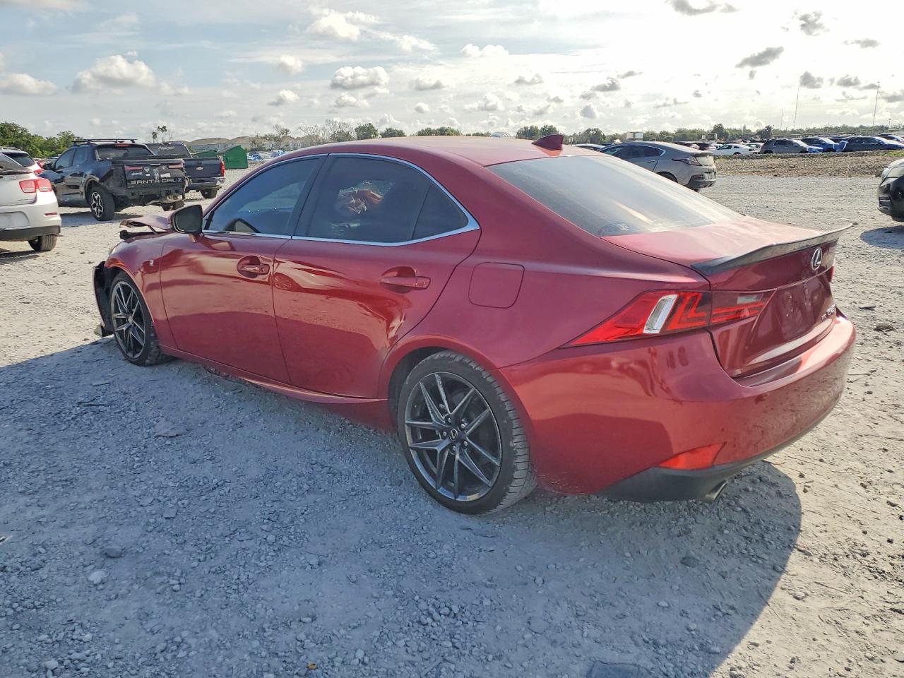 2014 Lexus Is 250 Red vin: JTHCF1D21E5007061