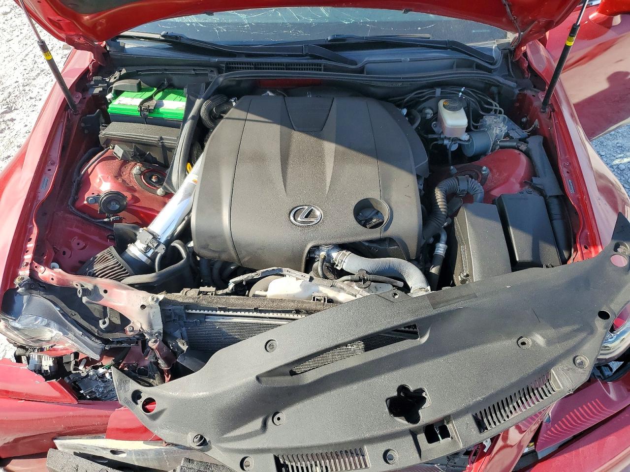 2014 Lexus Is 250 Red vin: JTHCF1D21E5007061