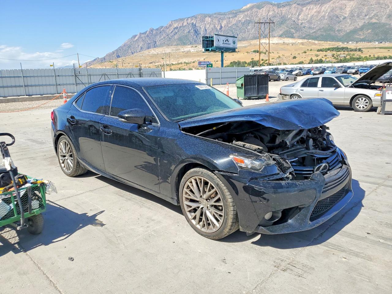 2014 Lexus Is 250 Black vin: JTHCF1D21E5013846