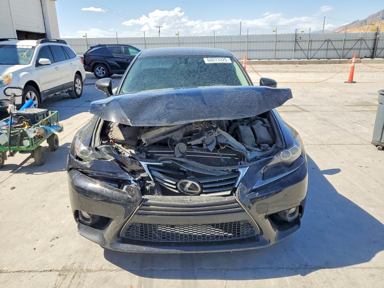 2014 Lexus Is 250 Black vin: JTHCF1D21E5013846