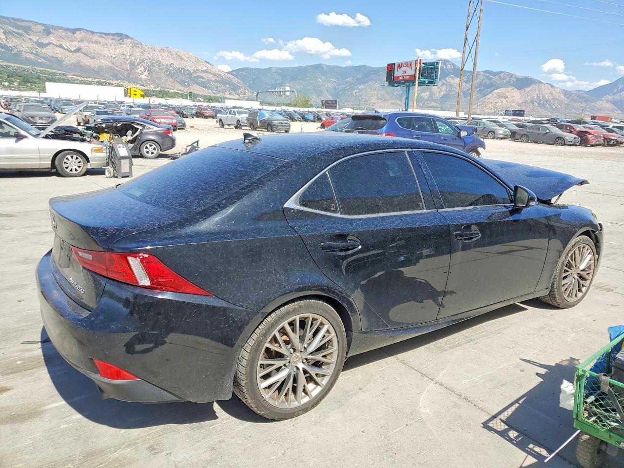 2014 Lexus Is 250 Black vin: JTHCF1D21E5013846