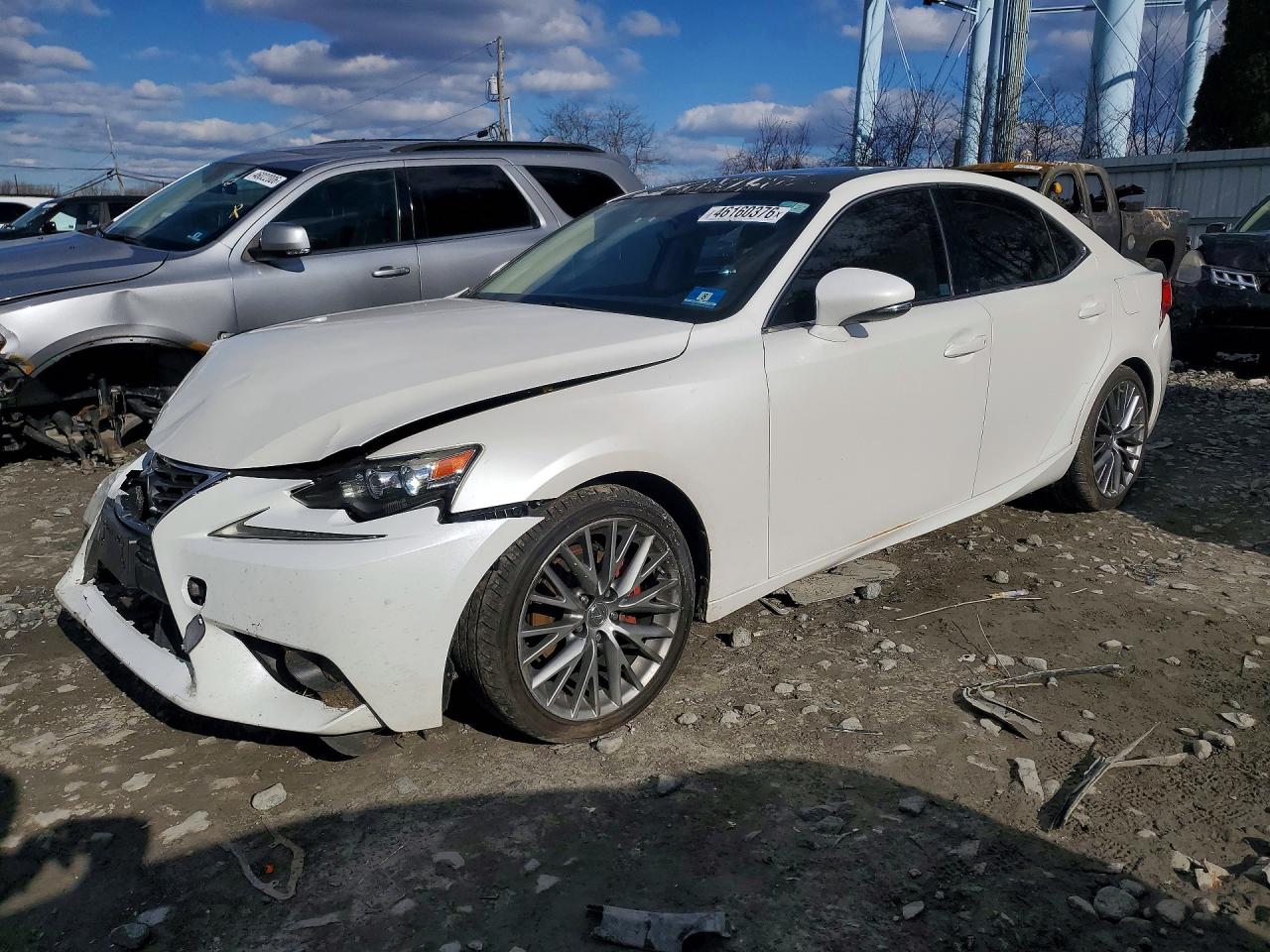 2015 Lexus Is 250 Base White vin: JTHCF1D21F5016814