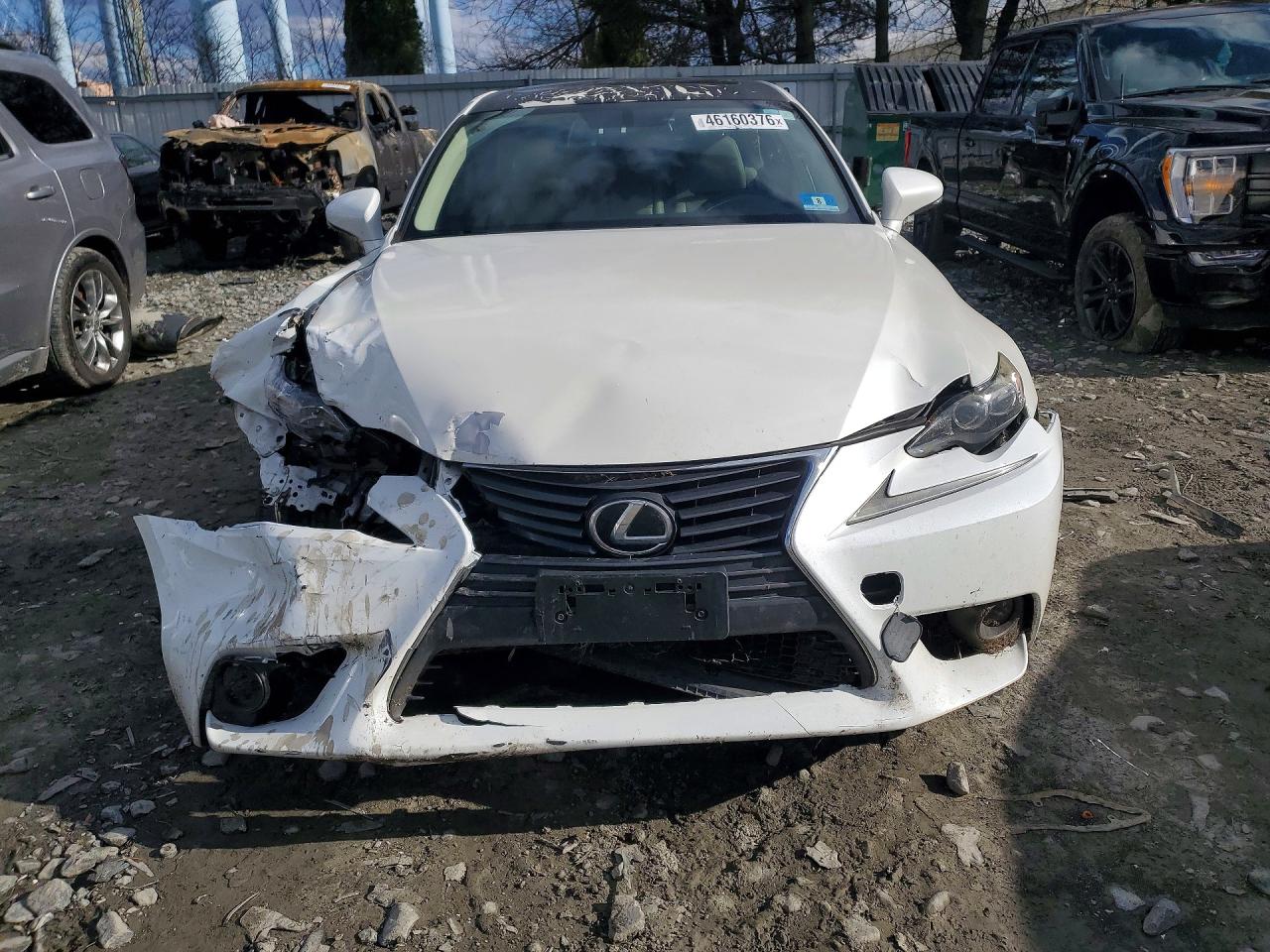2015 Lexus Is 250 Base Белый vin: JTHCF1D21F5016814