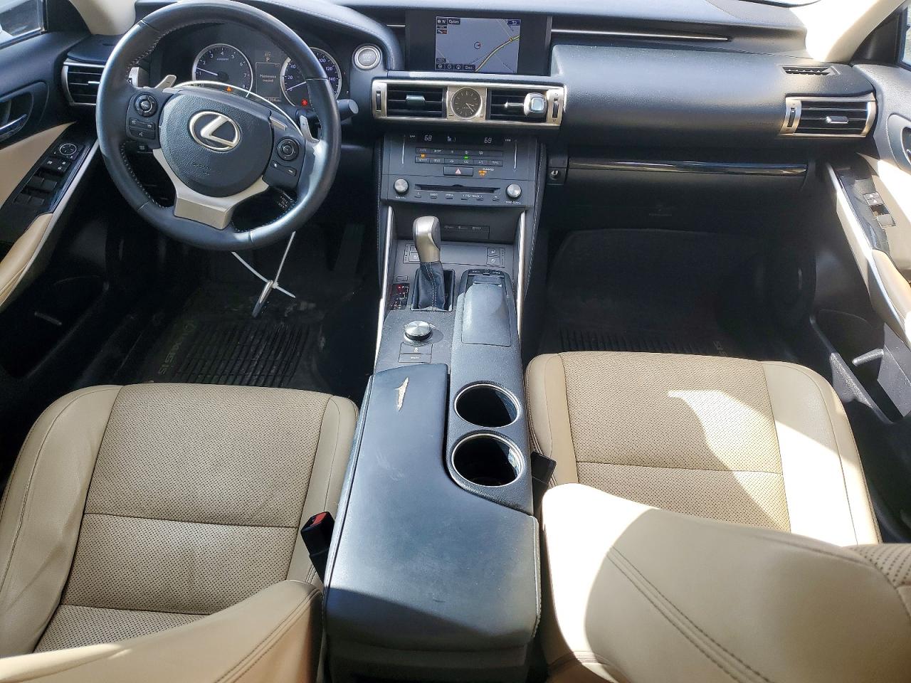 2015 Lexus Is 250 Base Белый vin: JTHCF1D21F5016814