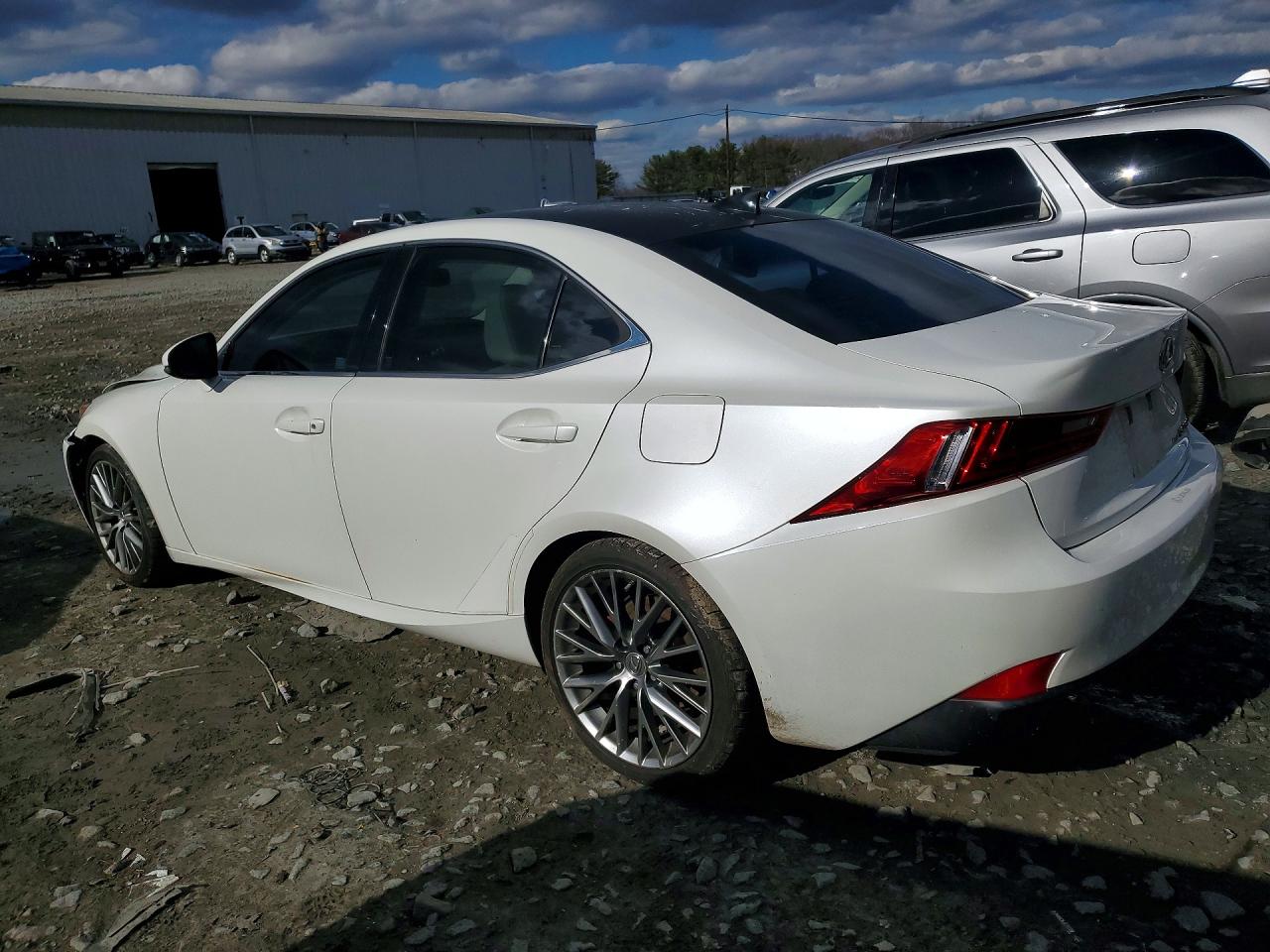 2015 Lexus Is 250 Base Белый vin: JTHCF1D21F5016814