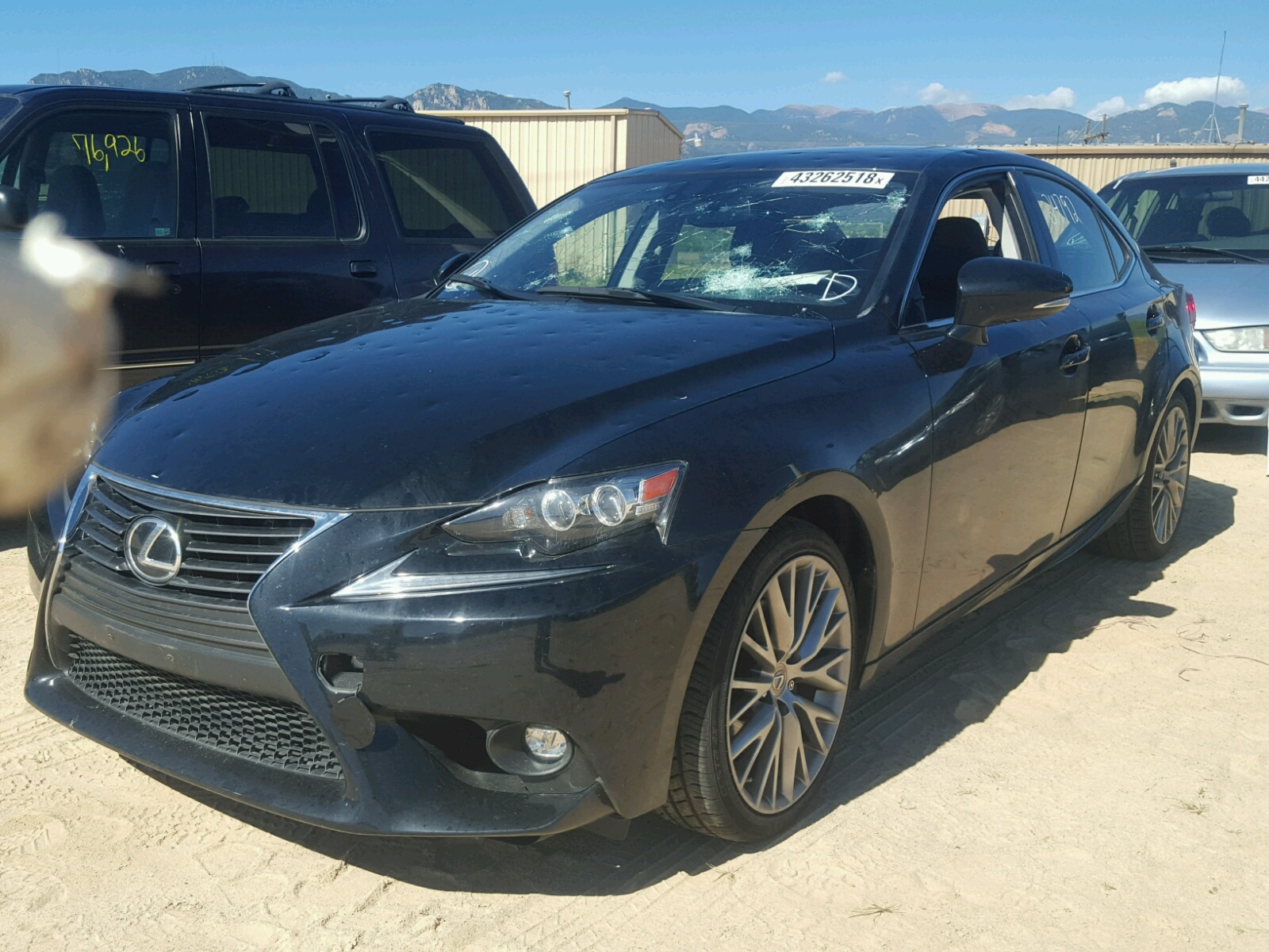 2015 Lexus Is 250 Black vin: JTHCF1D21F5018479
