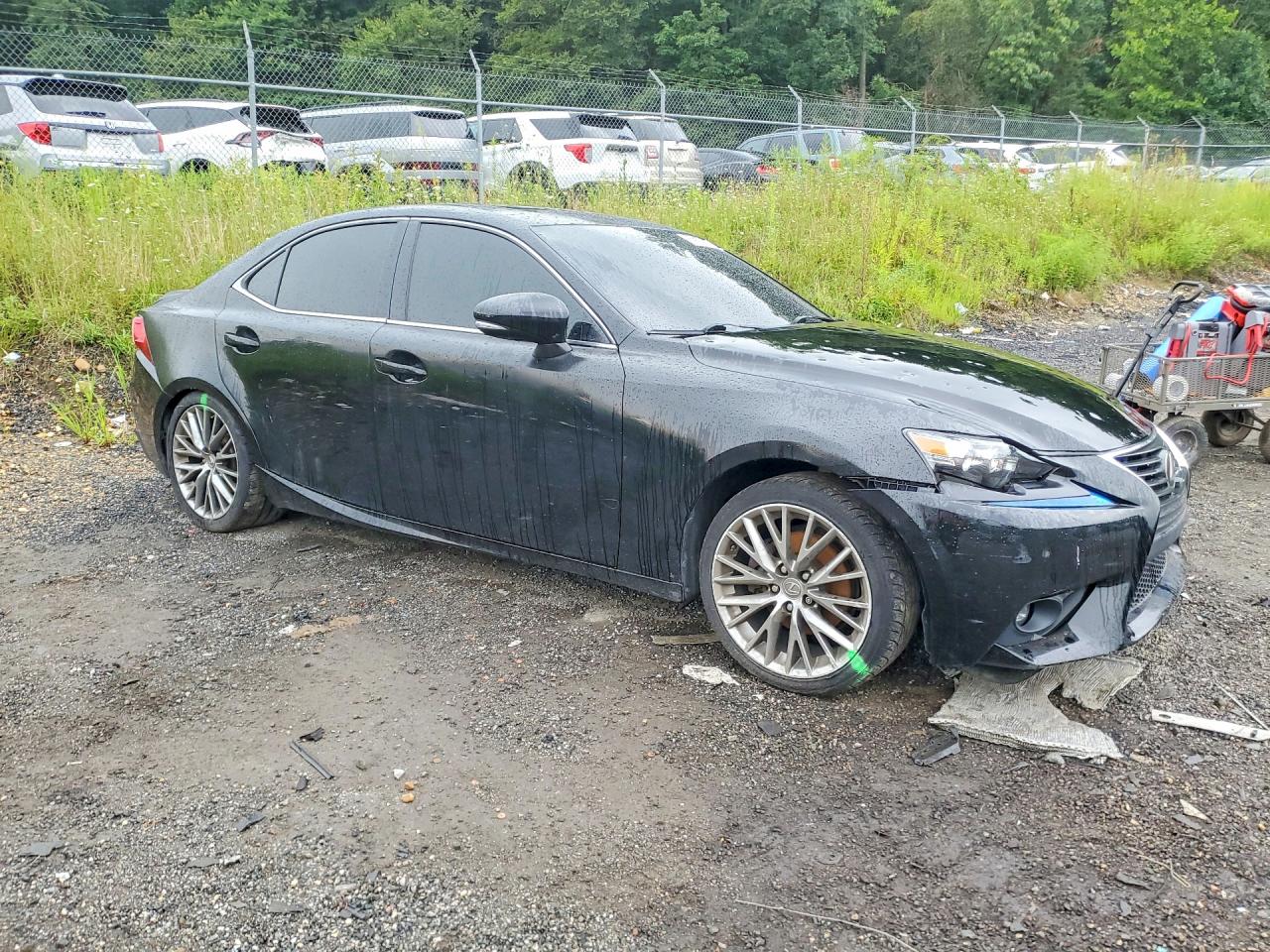 2015 Lexus Is 250 Черный vin: JTHCF1D21F5018479