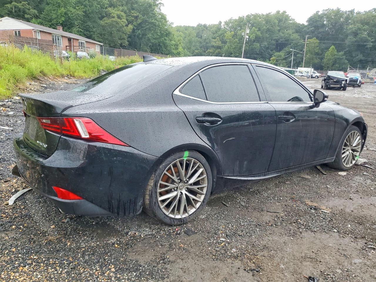 2015 Lexus Is 250 Черный vin: JTHCF1D21F5018479