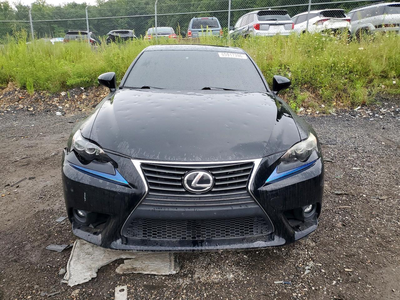 2015 Lexus Is 250 Черный vin: JTHCF1D21F5018479