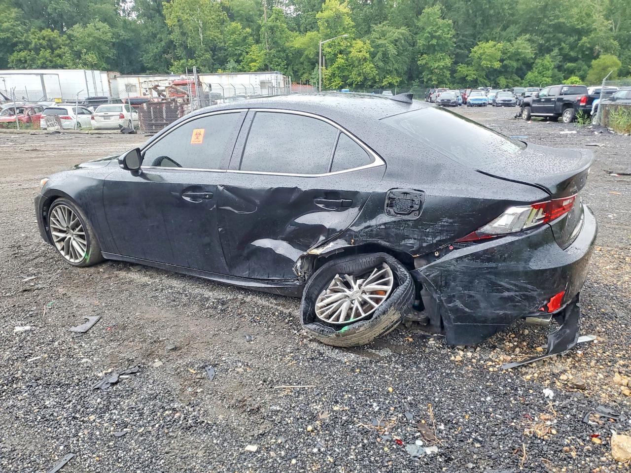 2015 Lexus Is 250 Черный vin: JTHCF1D21F5018479