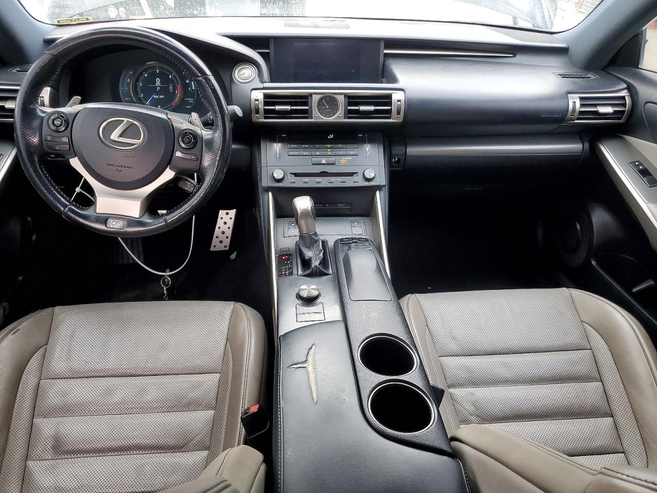 2015 Lexus Is 250 Black vin: JTHCF1D21F5020037