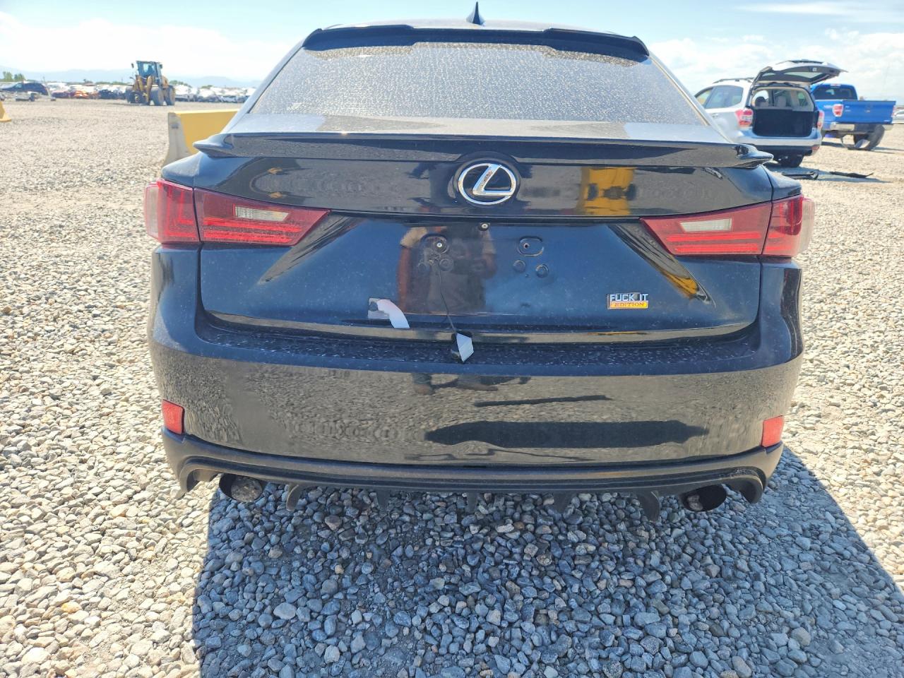 2015 Lexus Is 250 Black vin: JTHCF1D21F5022631