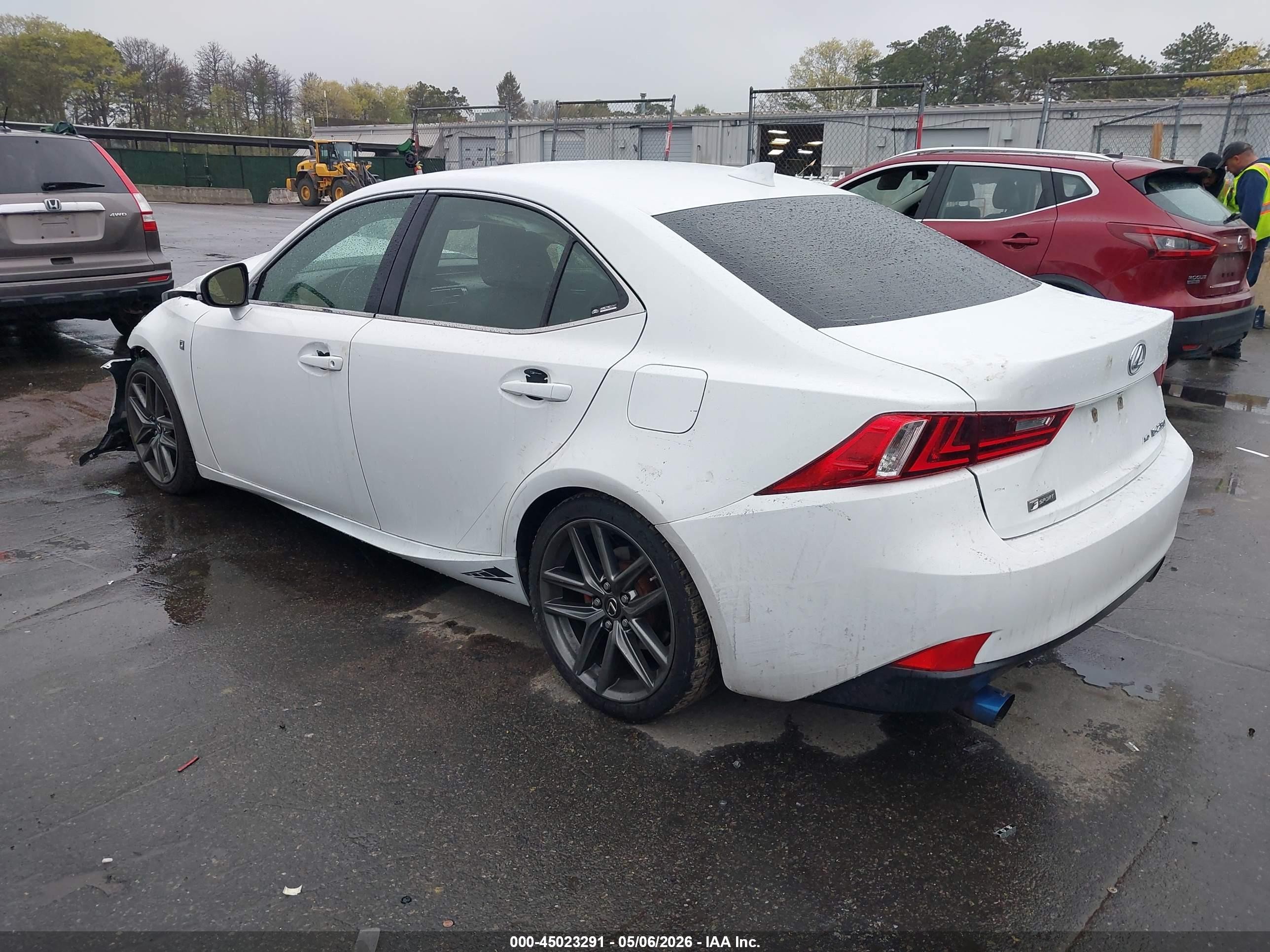 2015 Lexus Is 250   White vin: JTHCF1D21F5023388