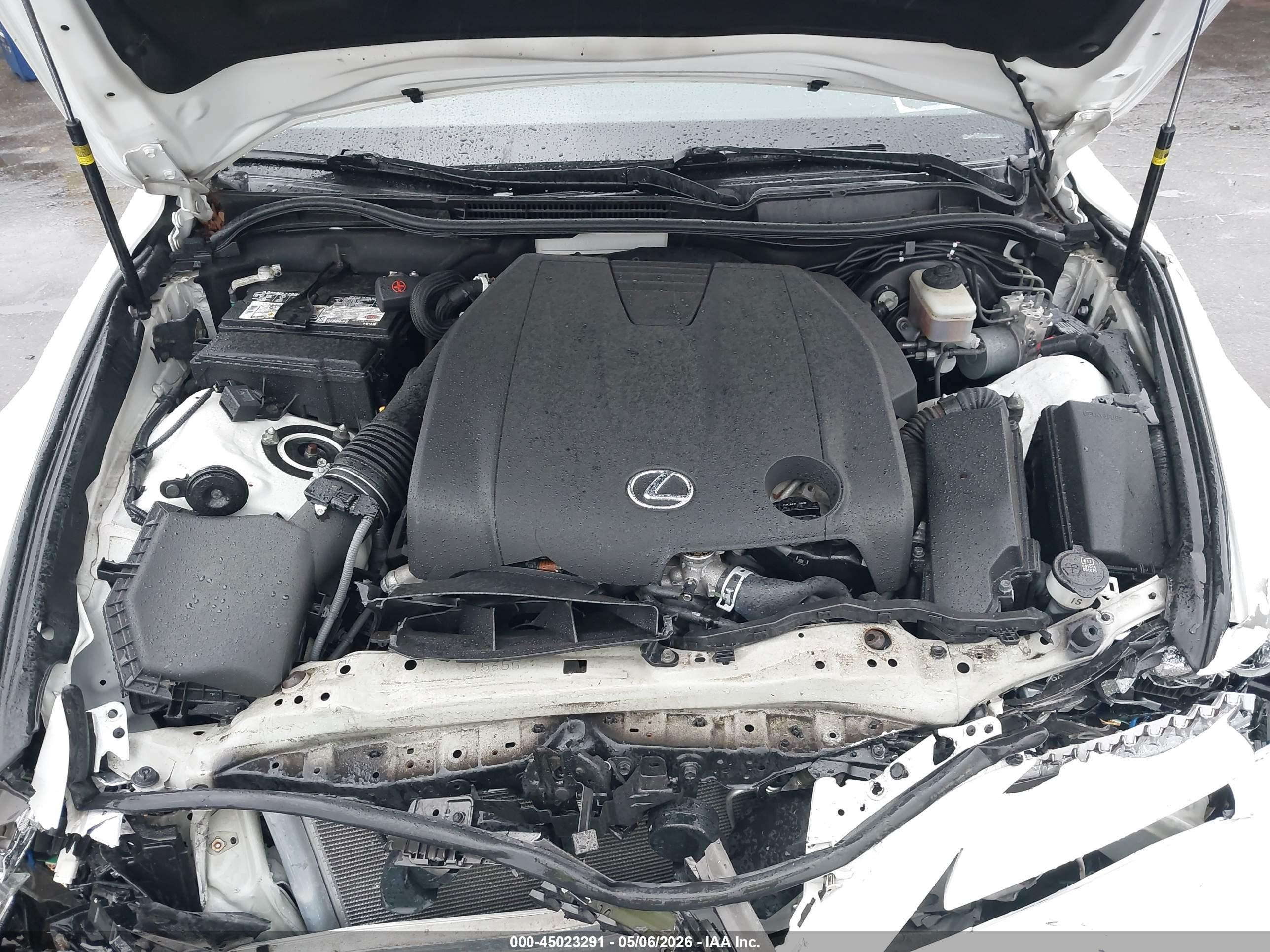 2015 Lexus Is 250   White vin: JTHCF1D21F5023388