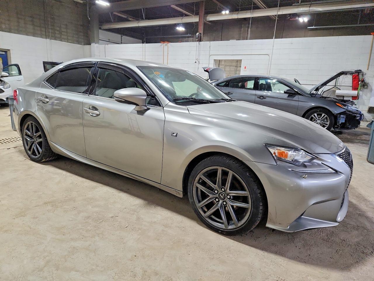 2015 Lexus Is 250 Base Silver vin: JTHCF1D21F5024671