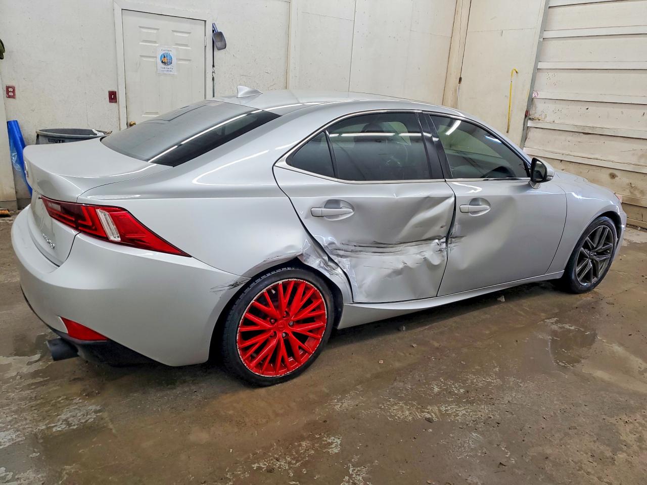 2015 Lexus Is 250 Silver vin: JTHCF1D21F5028770
