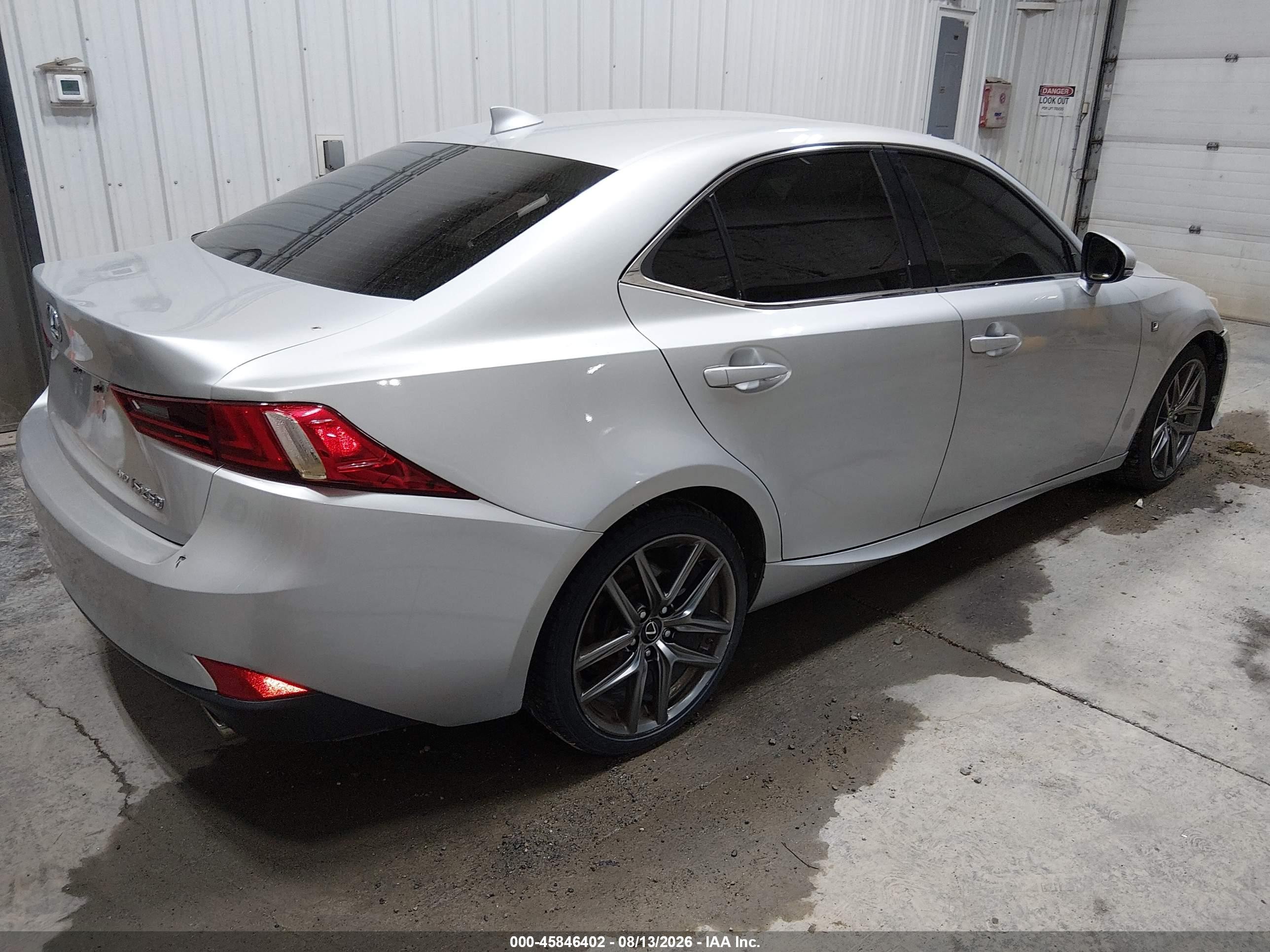 2014 Lexus Is 250   Серебряный vin: JTHCF1D22E5001771