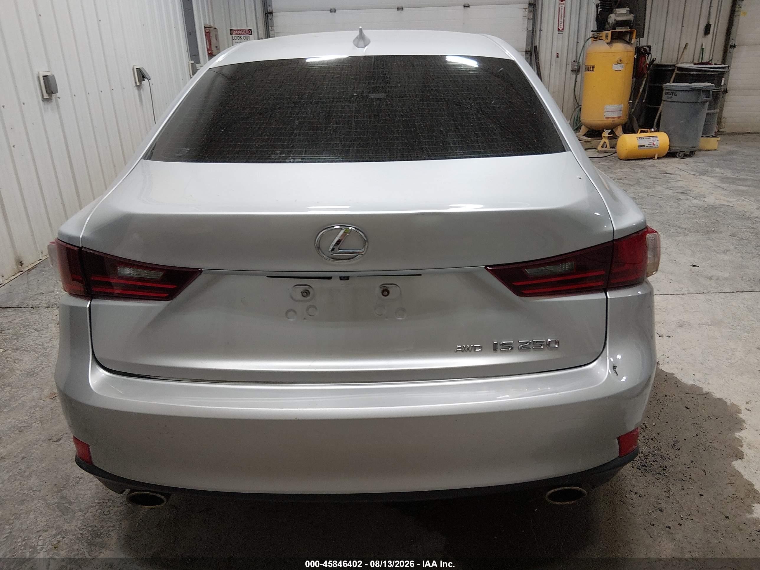 2014 Lexus Is 250   Серебряный vin: JTHCF1D22E5001771