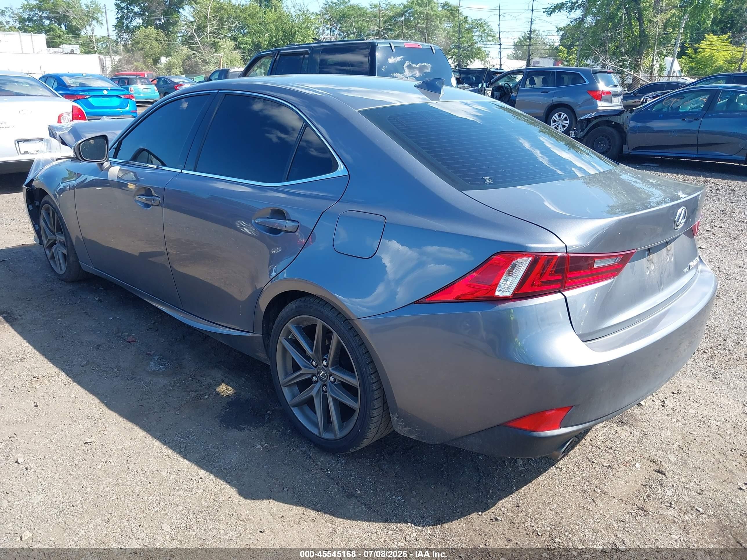 2014 Lexus Is 250   Gray vin: JTHCF1D22E5008171