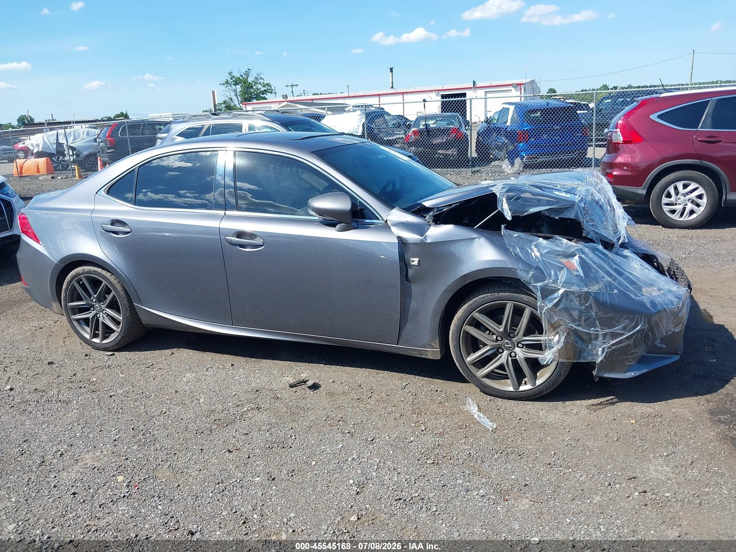 2014 Lexus Is 250   Gray vin: JTHCF1D22E5008171