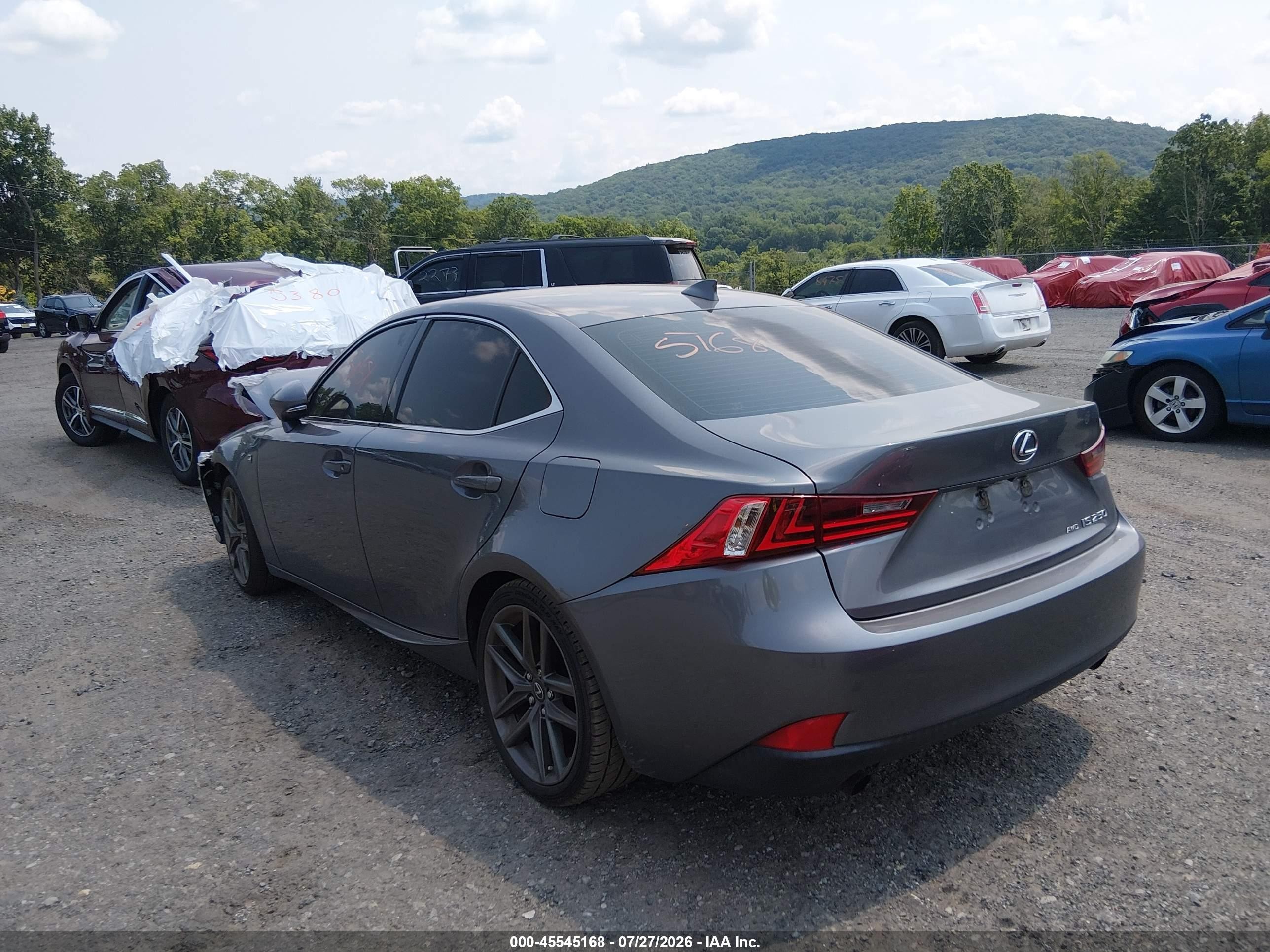 2014 Lexus Is 250   Gray vin: JTHCF1D22E5008171