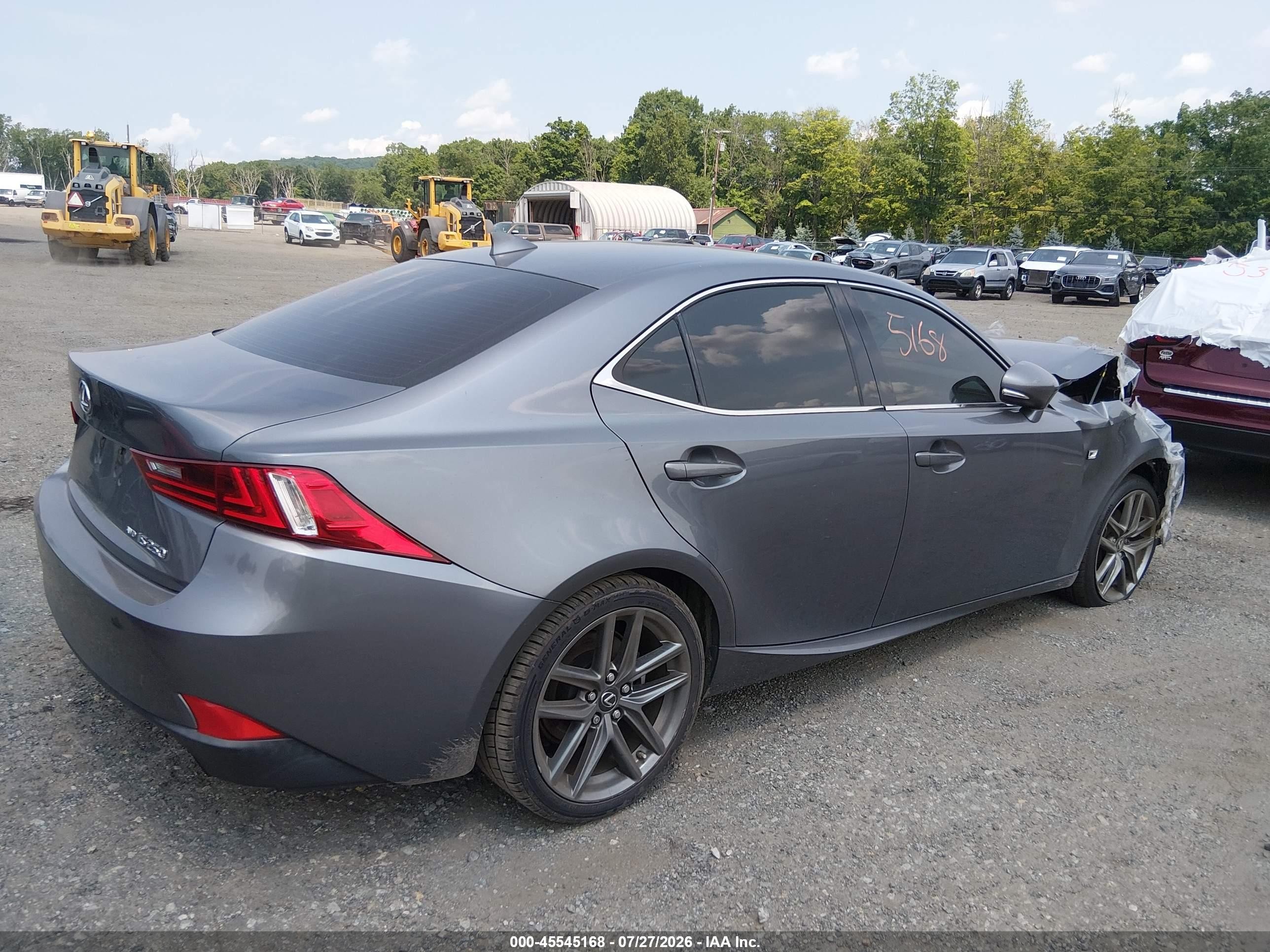 2014 Lexus Is 250   Gray vin: JTHCF1D22E5008171