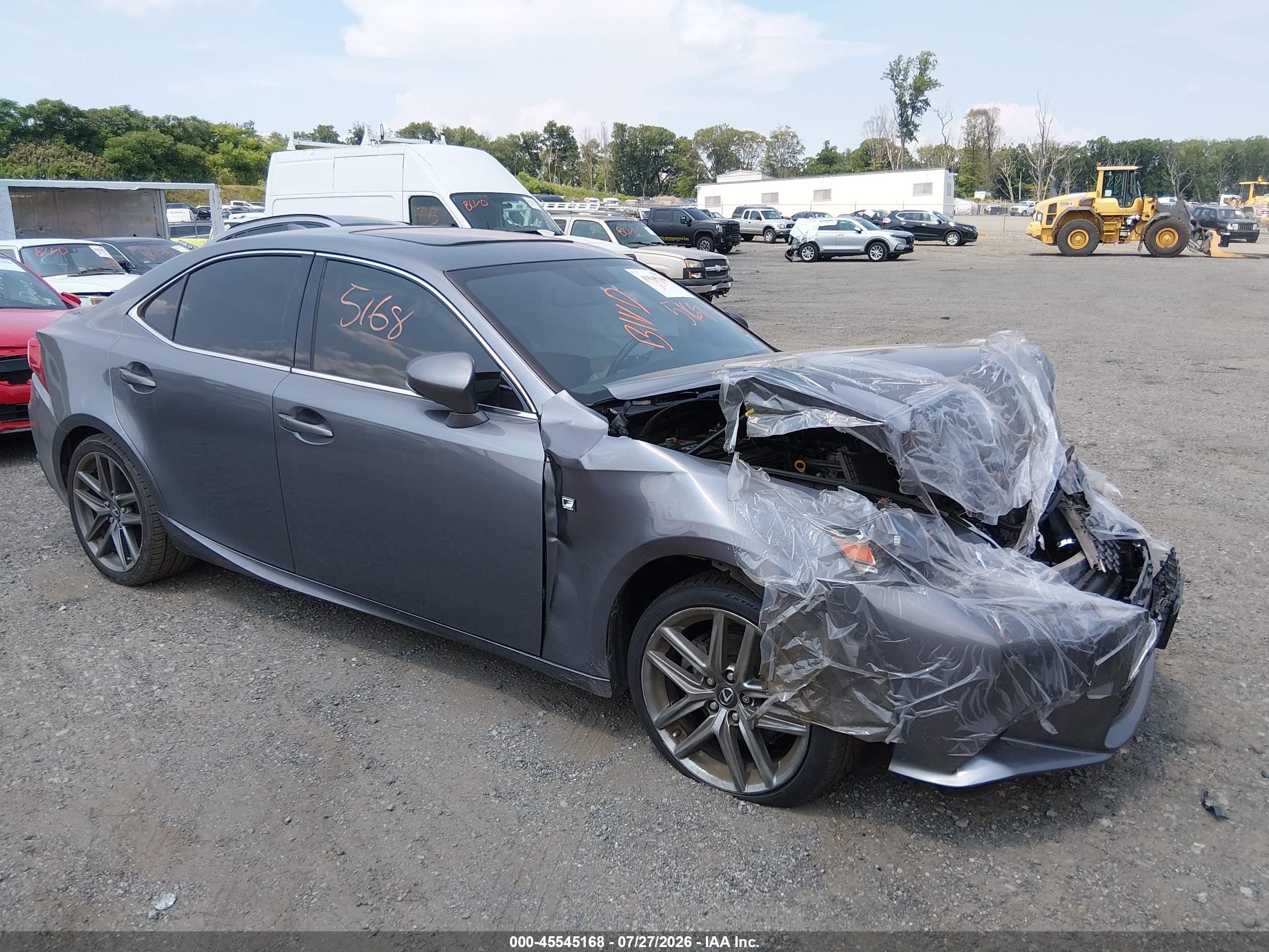 2014 Lexus Is 250   Gray vin: JTHCF1D22E5008171