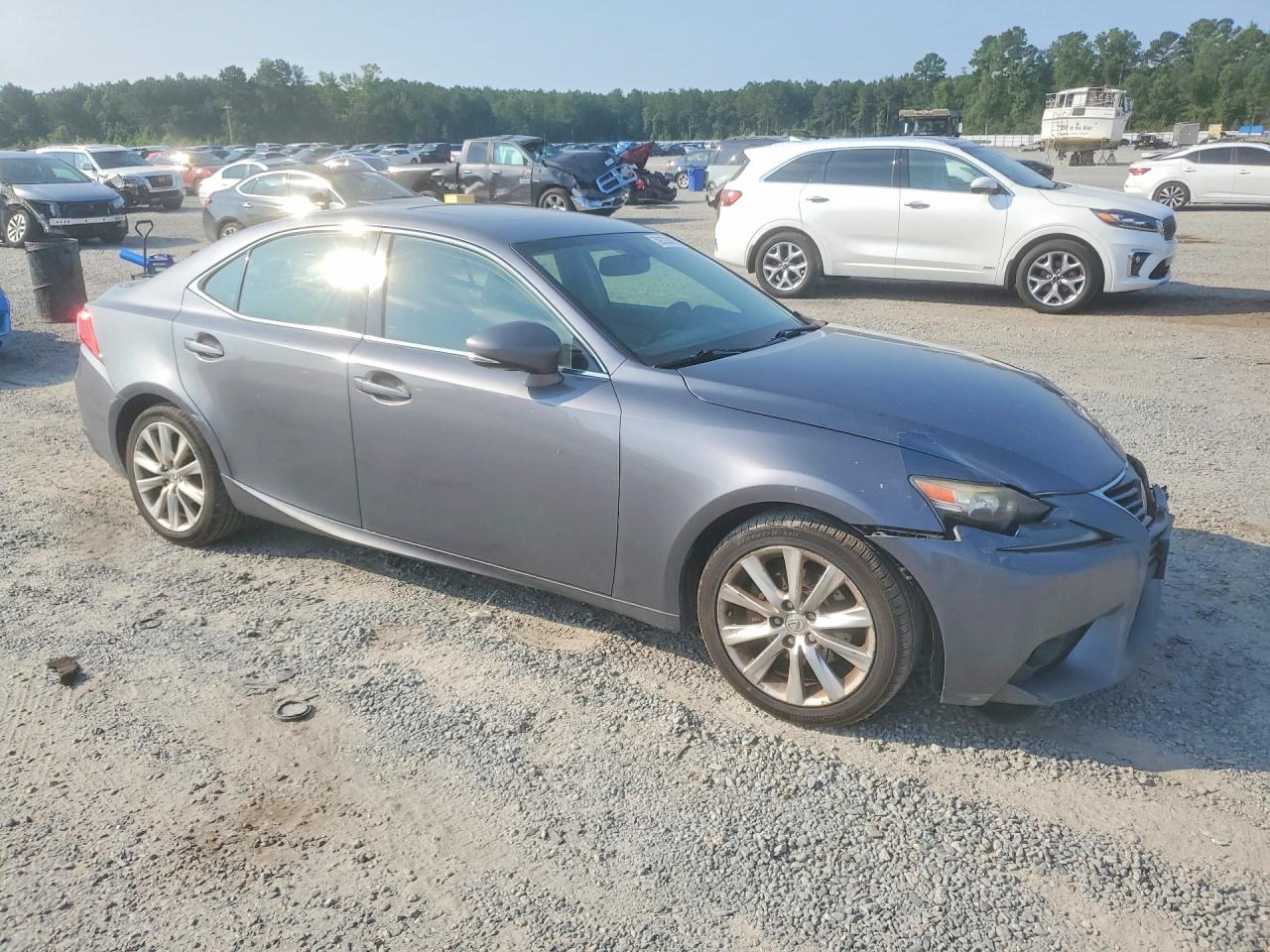 2014 Lexus Is 250 Gray vin: JTHCF1D22E5011314