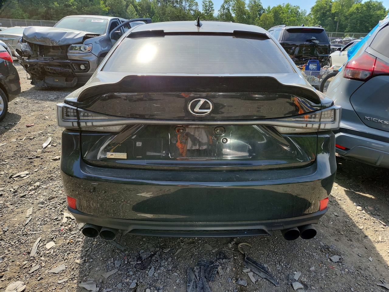 2014 Lexus Is 250 Черный vin: JTHCF1D22E5013080