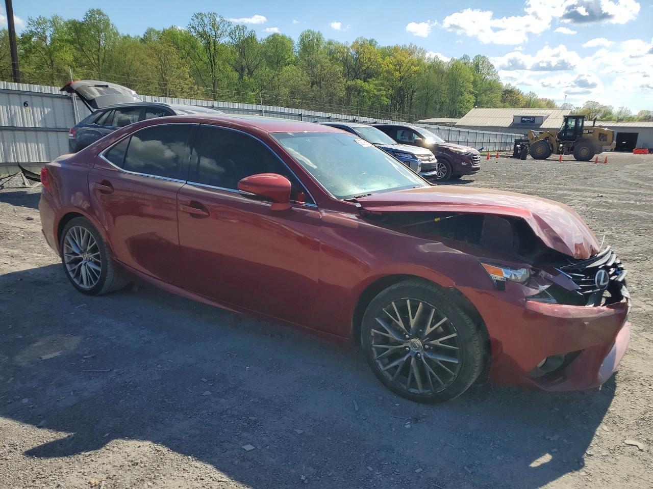 2014 Lexus Is 250 Red vin: JTHCF1D22E5014407