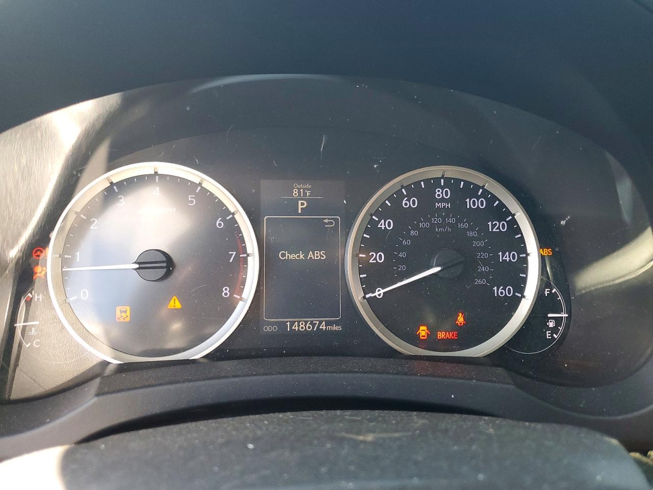 2014 Lexus Is 250 Red vin: JTHCF1D22E5014407