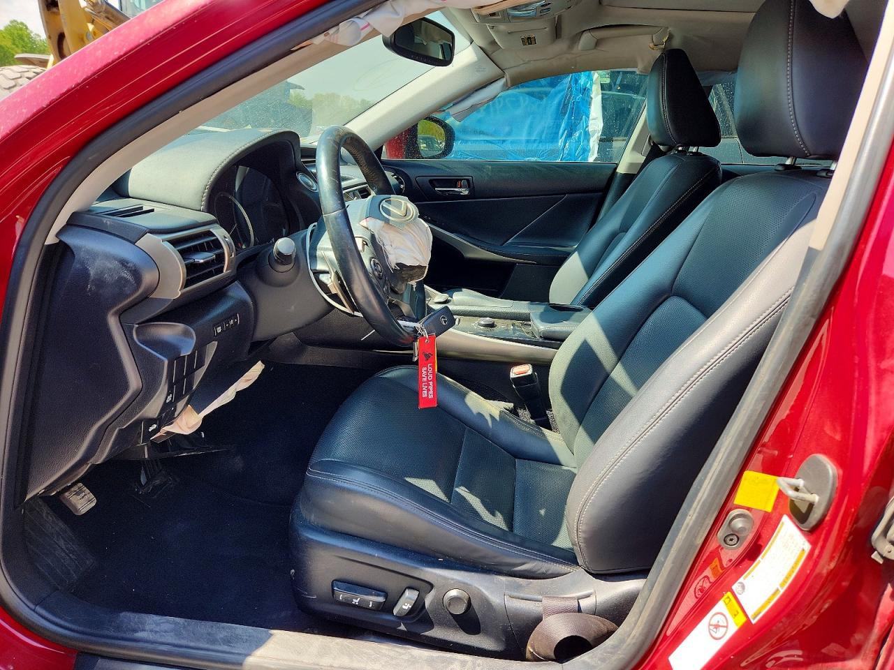 2014 Lexus Is 250 Red vin: JTHCF1D22E5014407