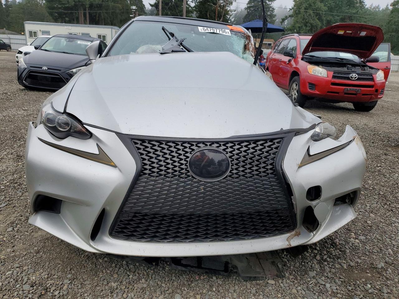 2015 Lexus Is 250 Silver vin: JTHCF1D22F5016739