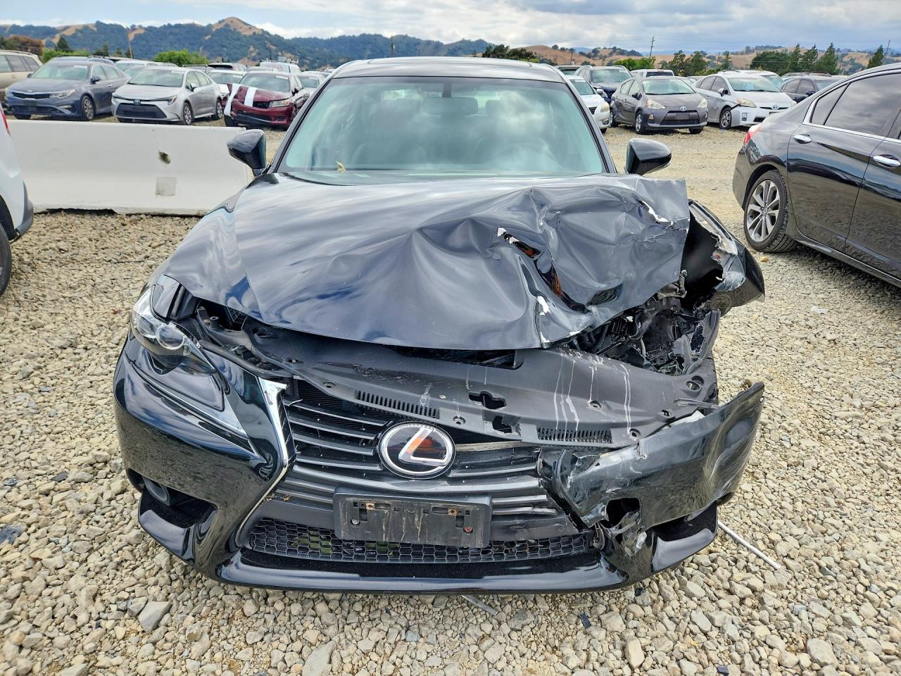 2015 Lexus Is 250 Black vin: JTHCF1D22F5017678