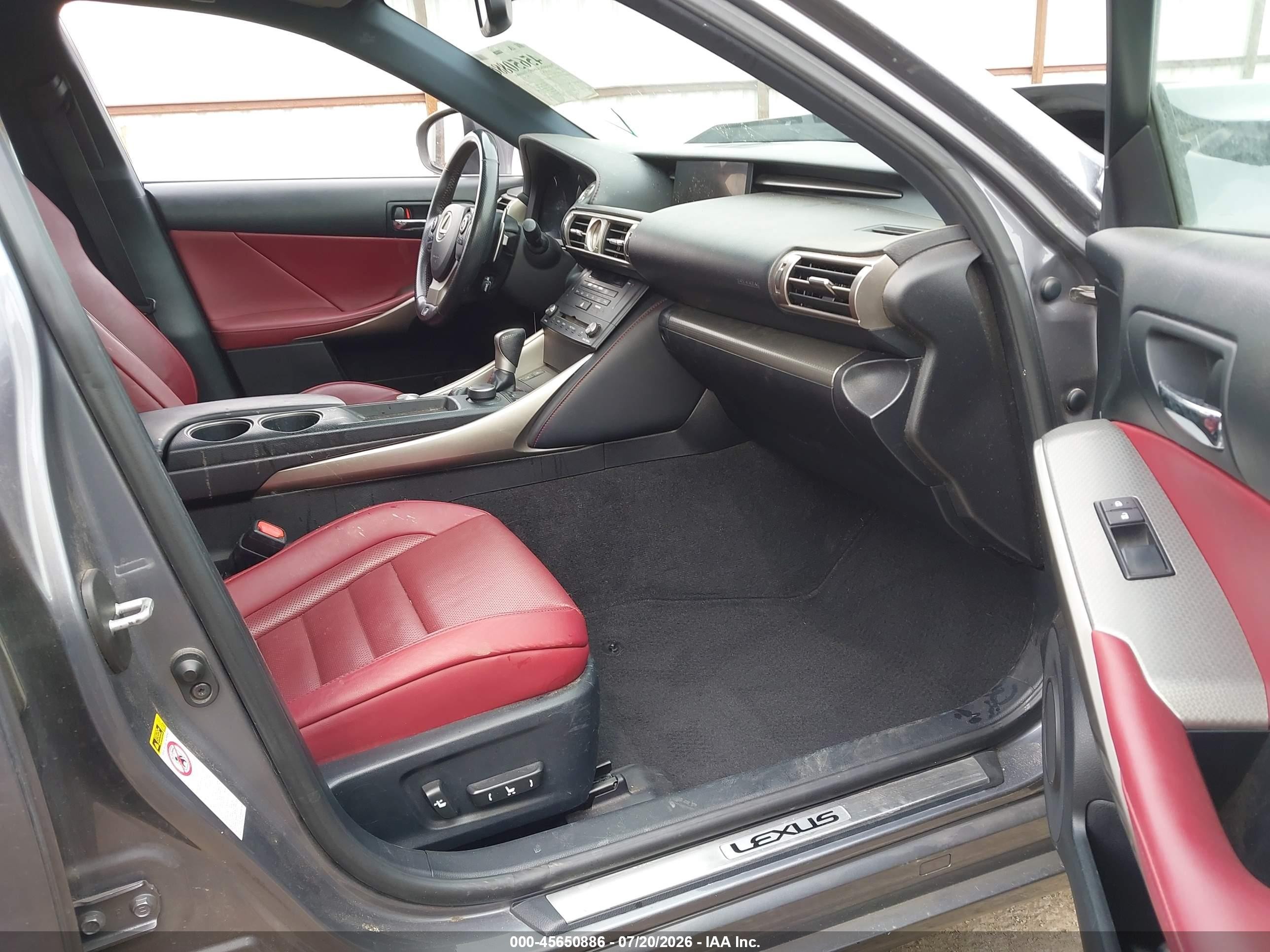 2015 Lexus Is 250 Gray vin: JTHCF1D22F5020872