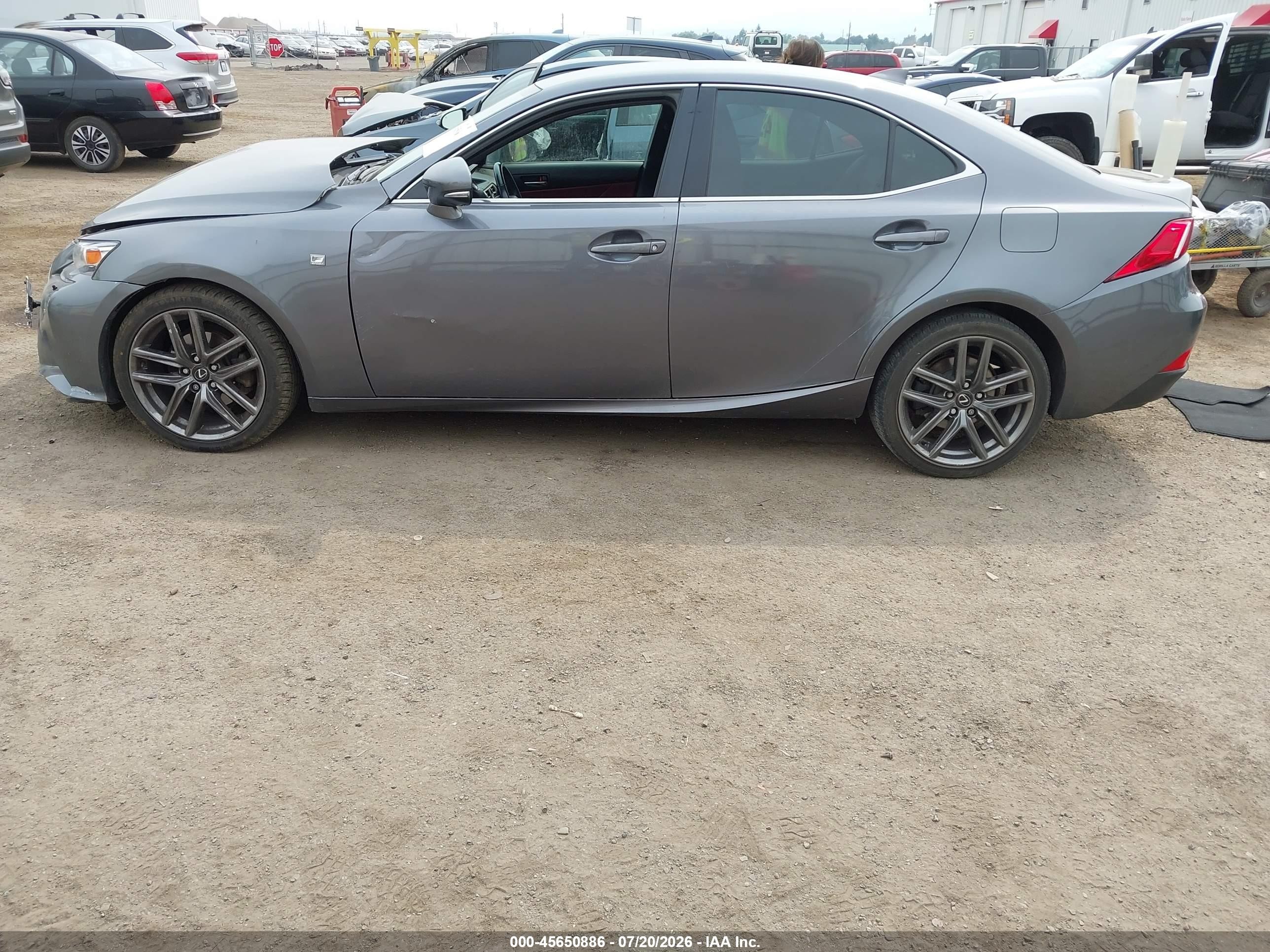 2015 Lexus Is 250 Gray vin: JTHCF1D22F5020872