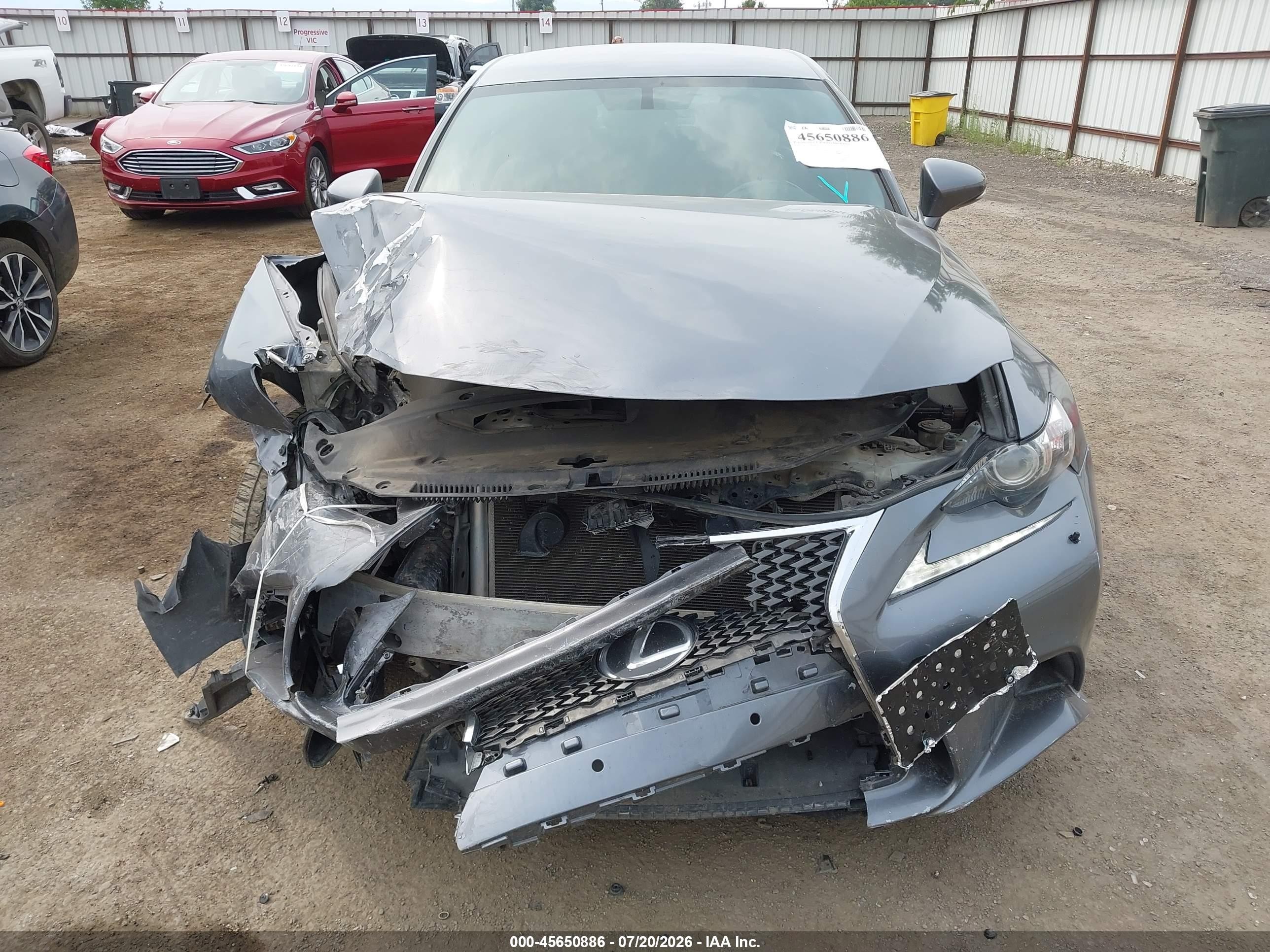 2015 Lexus Is 250 Gray vin: JTHCF1D22F5020872