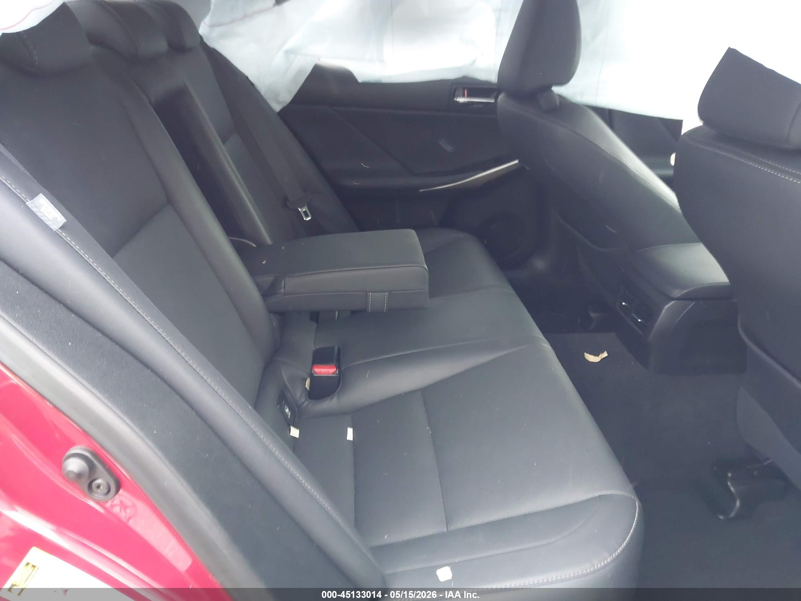 2015 Lexus Is 250 Red vin: JTHCF1D22F5023822