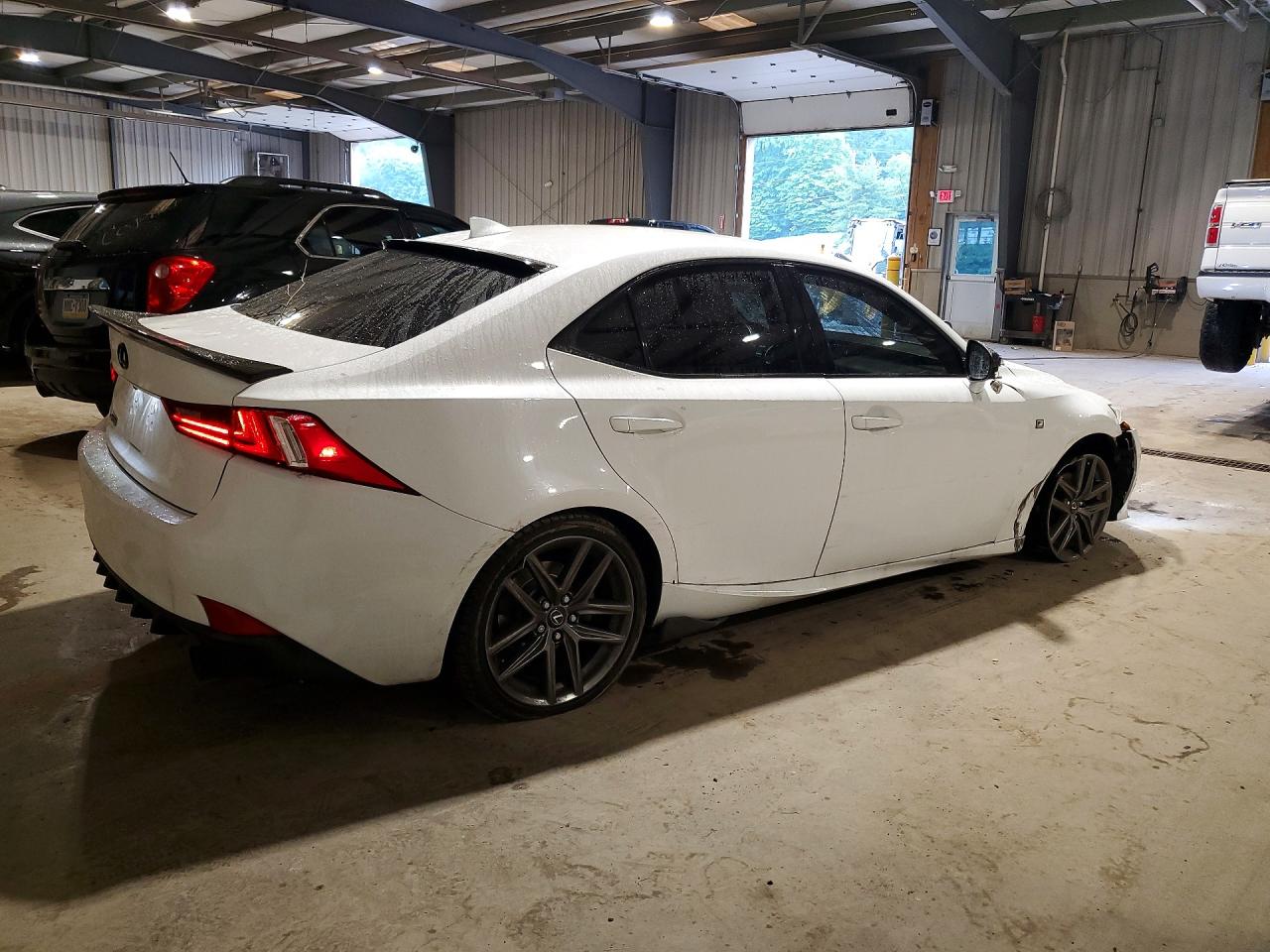 2015 Lexus Is 250 White vin: JTHCF1D22F5024940